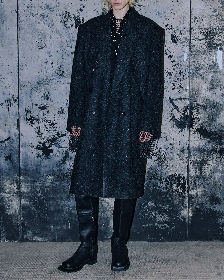 METAL TOE  KNEE HI BOOTS