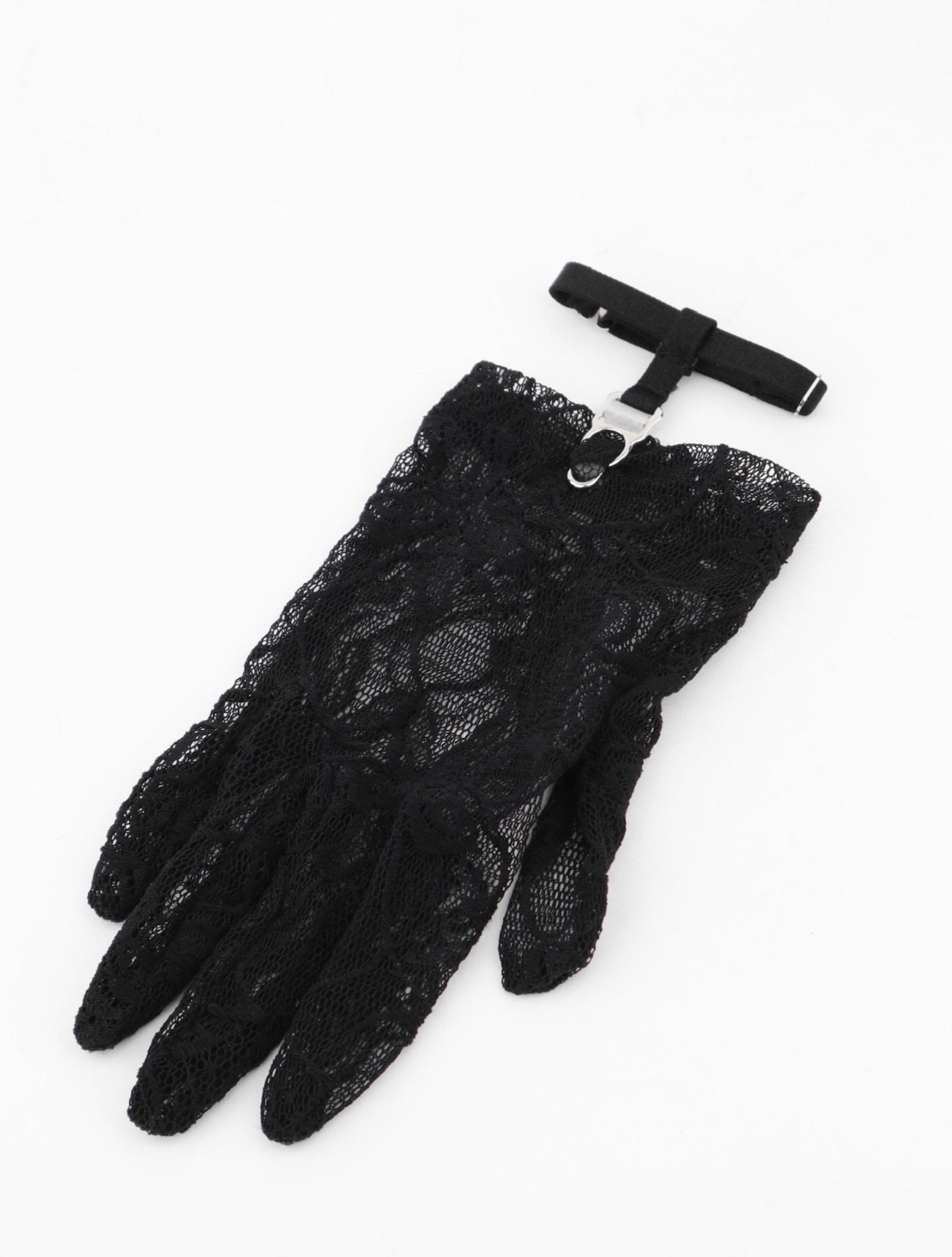 FLOWER LACE SHORT GLOVES