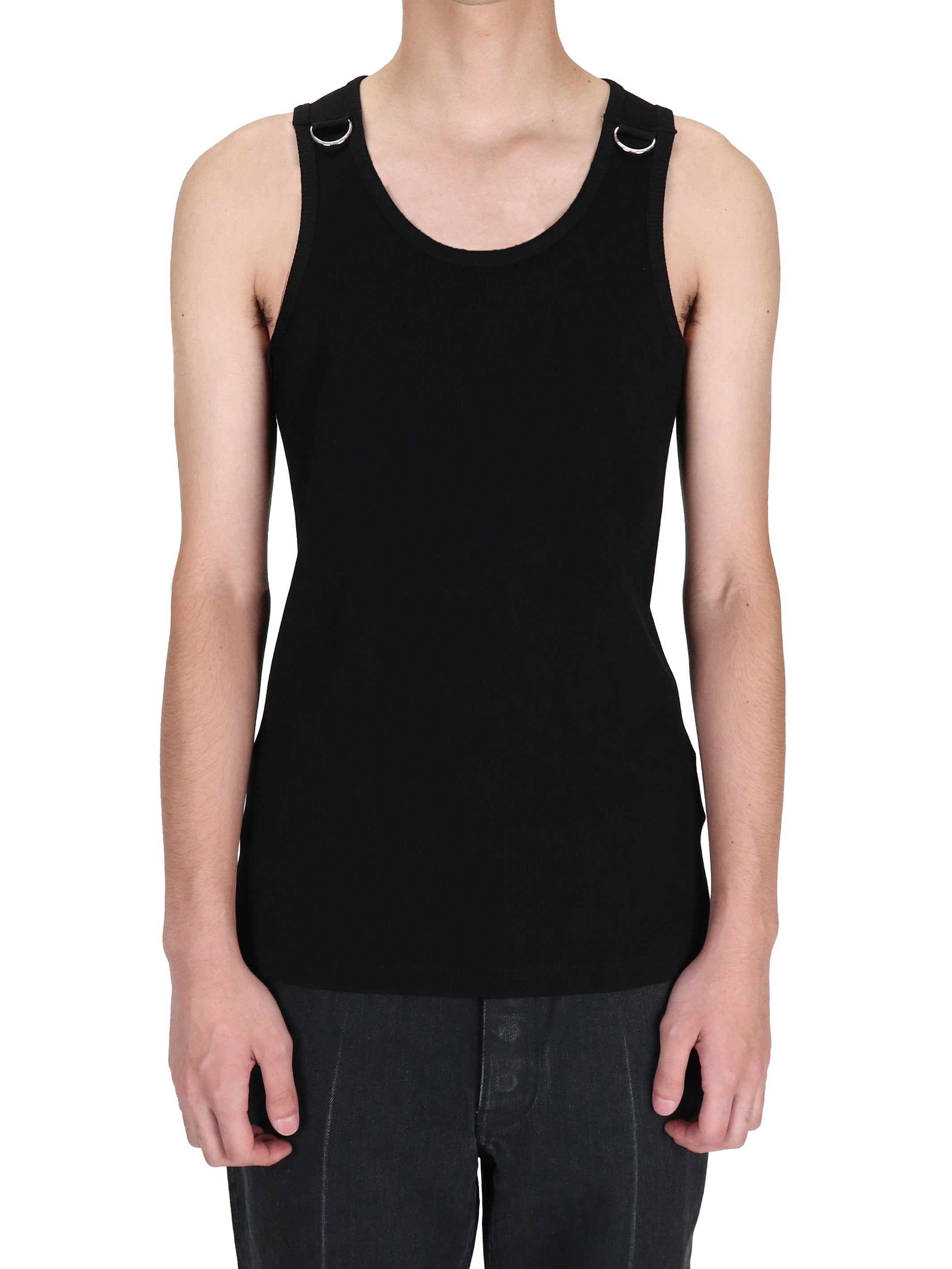 COTTON RIB SWITCHED TANK-TOP