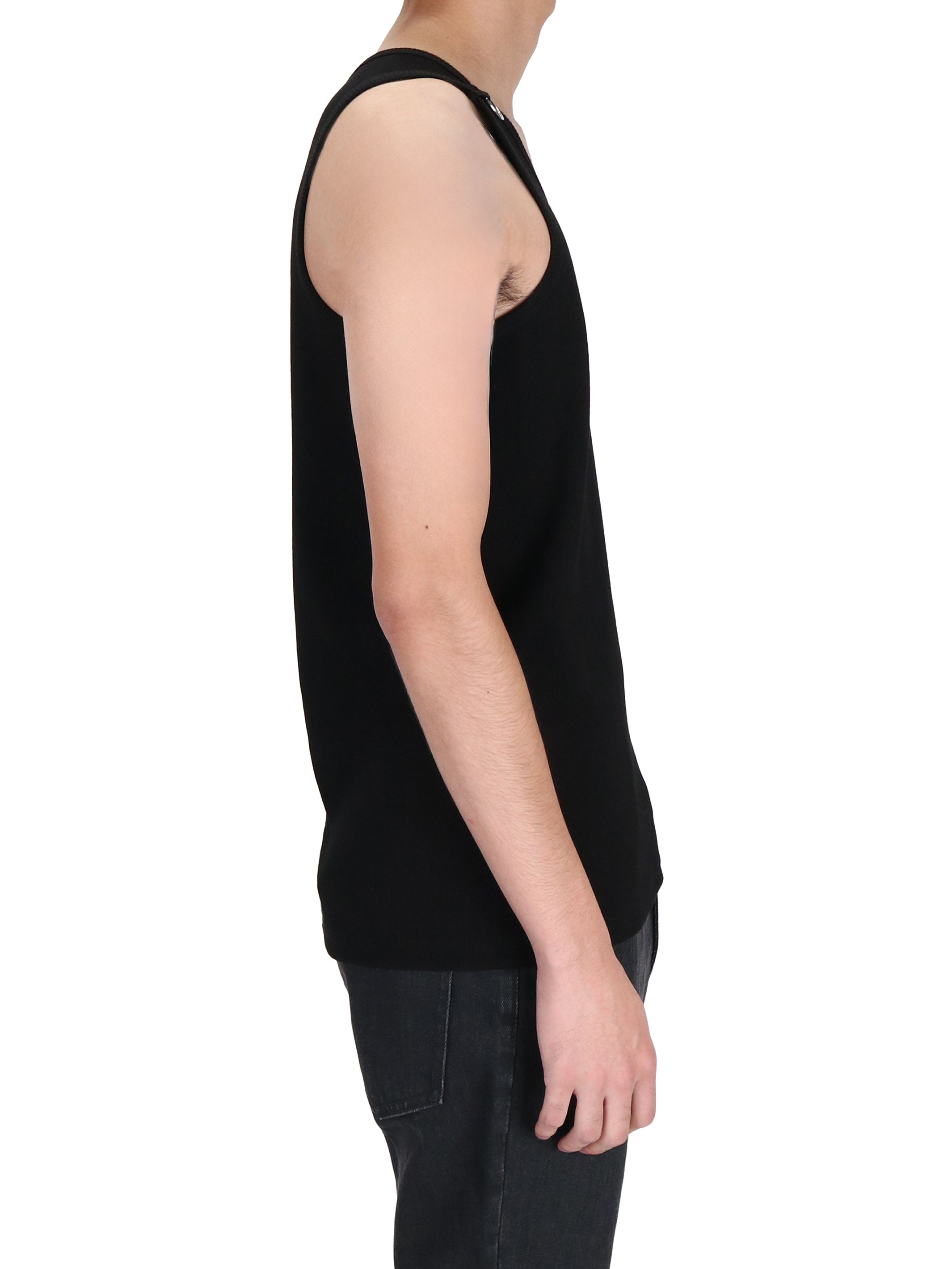 COTTON RIB SWITCHED TANK-TOP