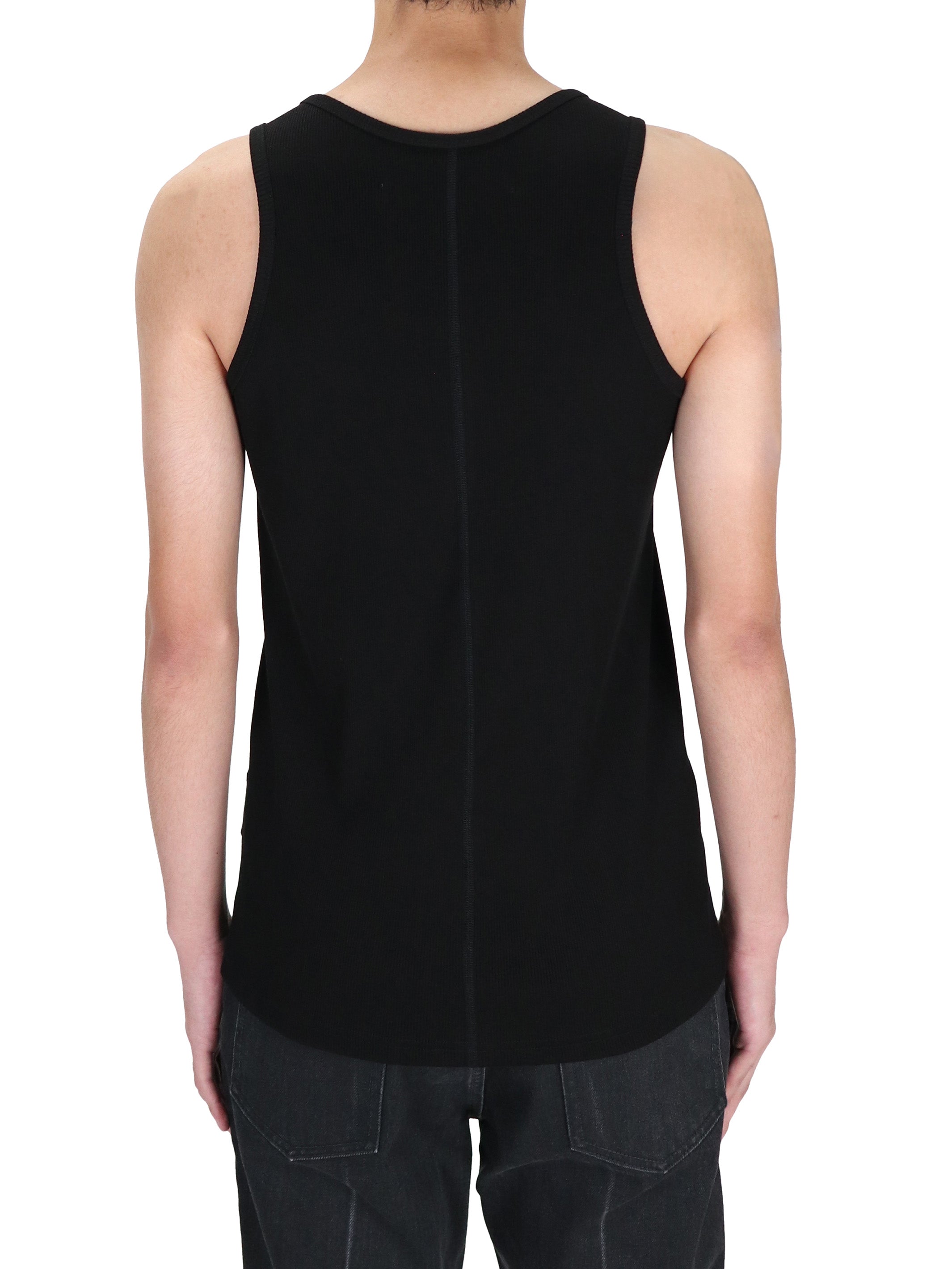COTTON RIB SWITCHED TANK-TOP
