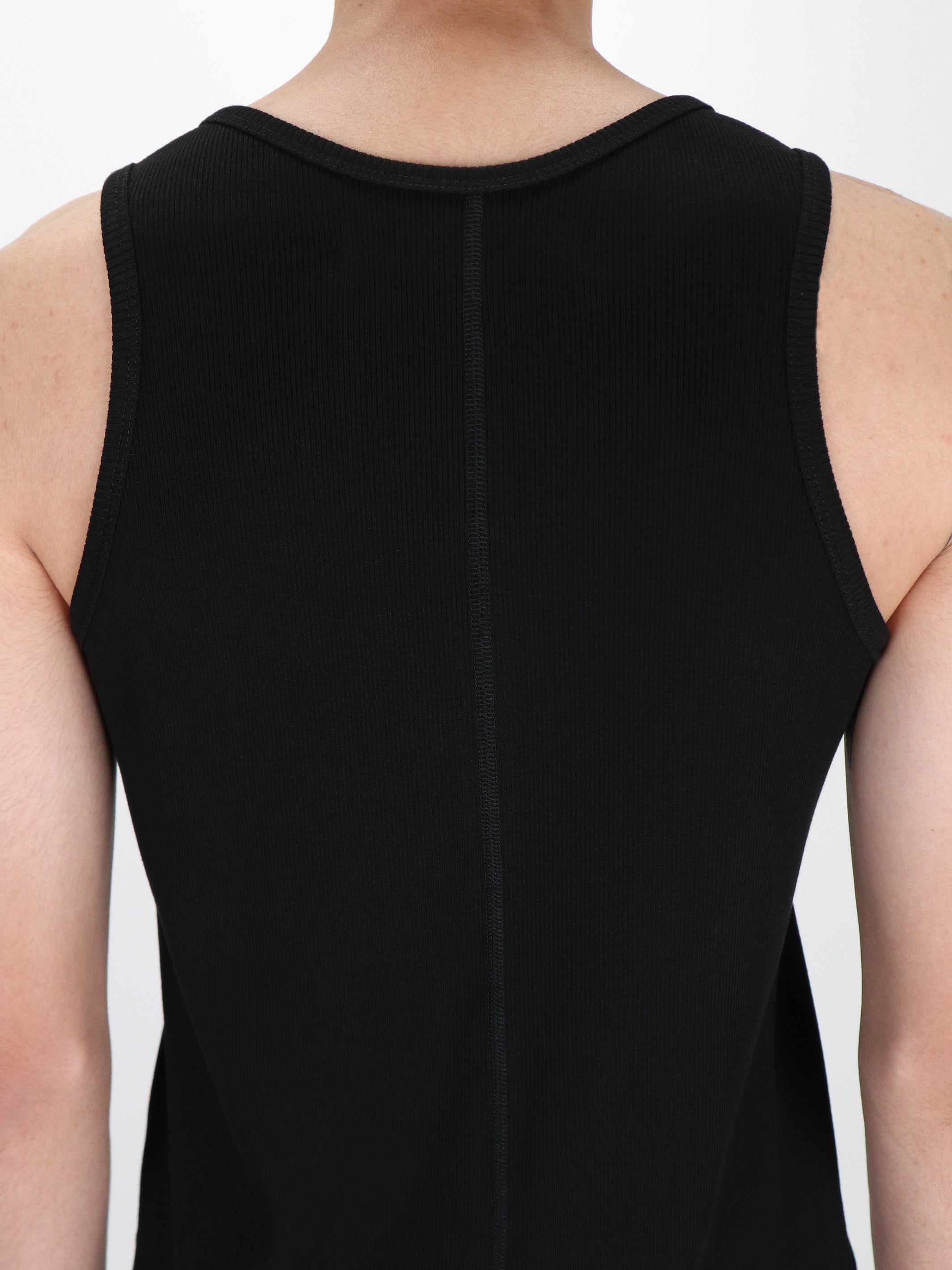 COTTON RIB SWITCHED TANK-TOP