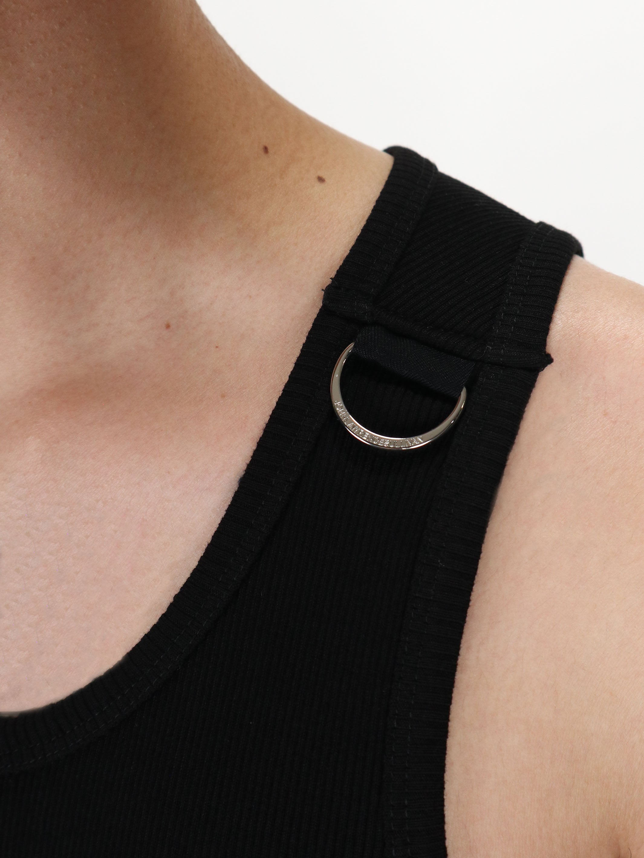 COTTON RIB SWITCHED TANK-TOP