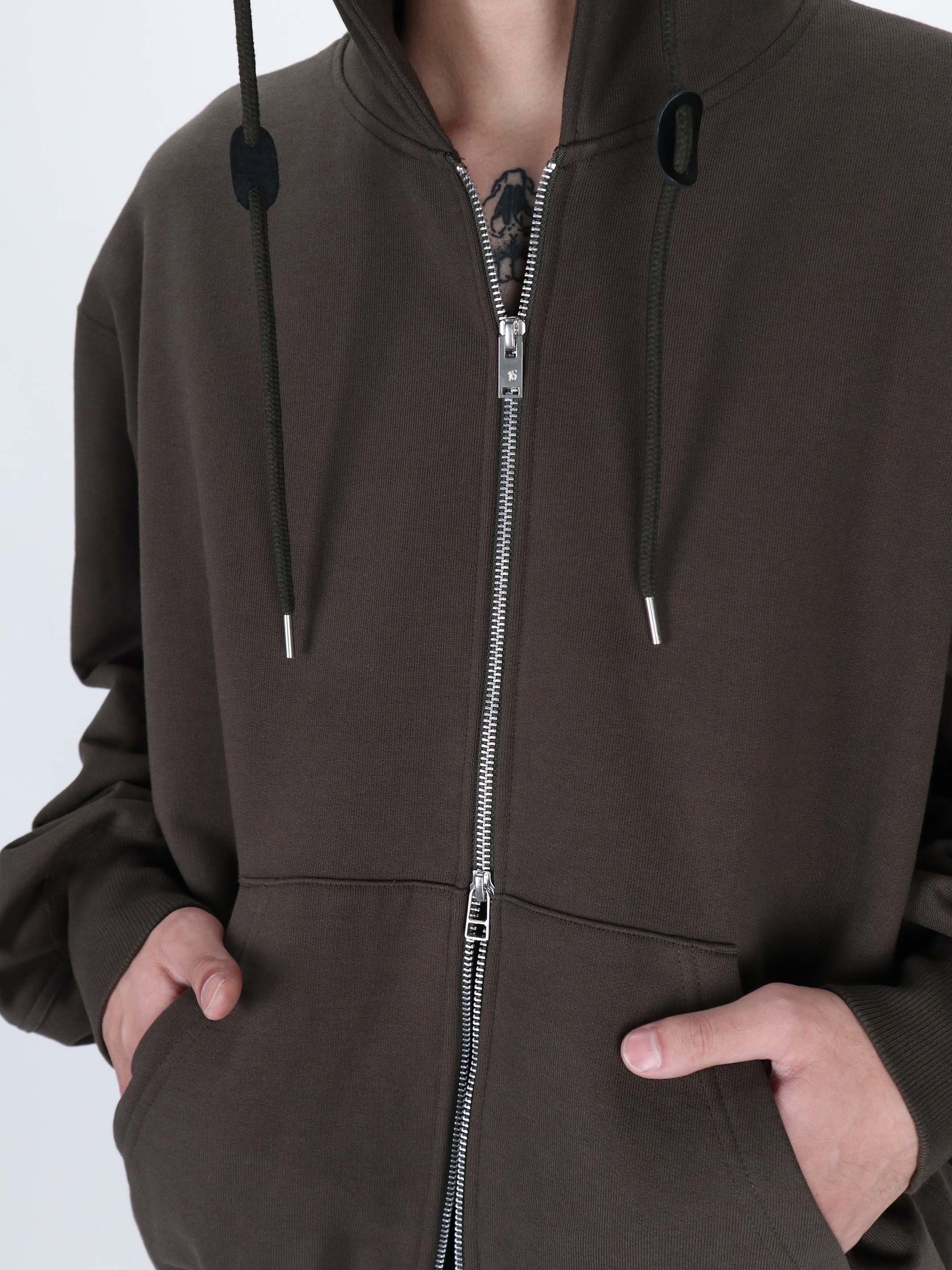 SWEAT ZIP-UP HOODIE