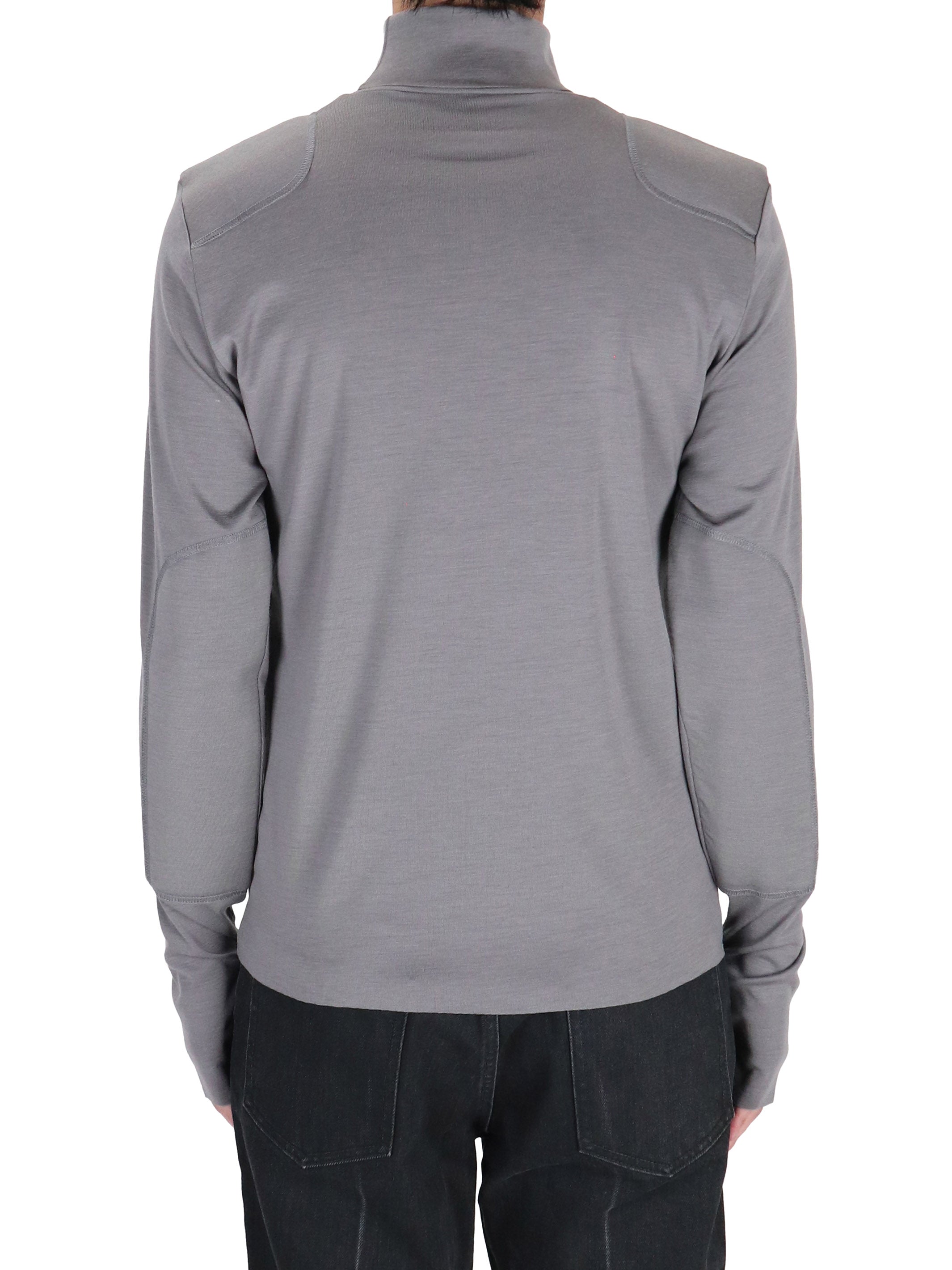 WOOL RIB TURTLE NECK COMMAND TOP