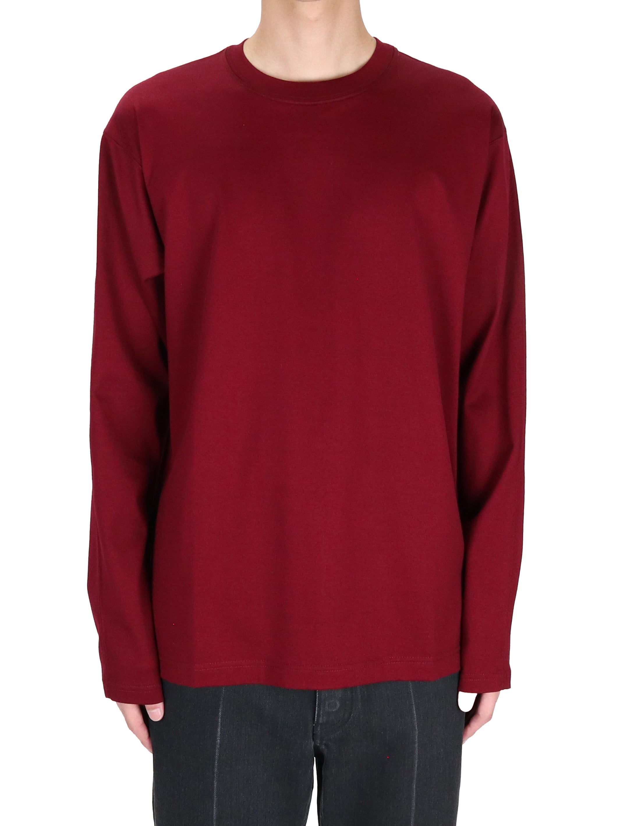 COTTON JERSEY SWITCHED TOP