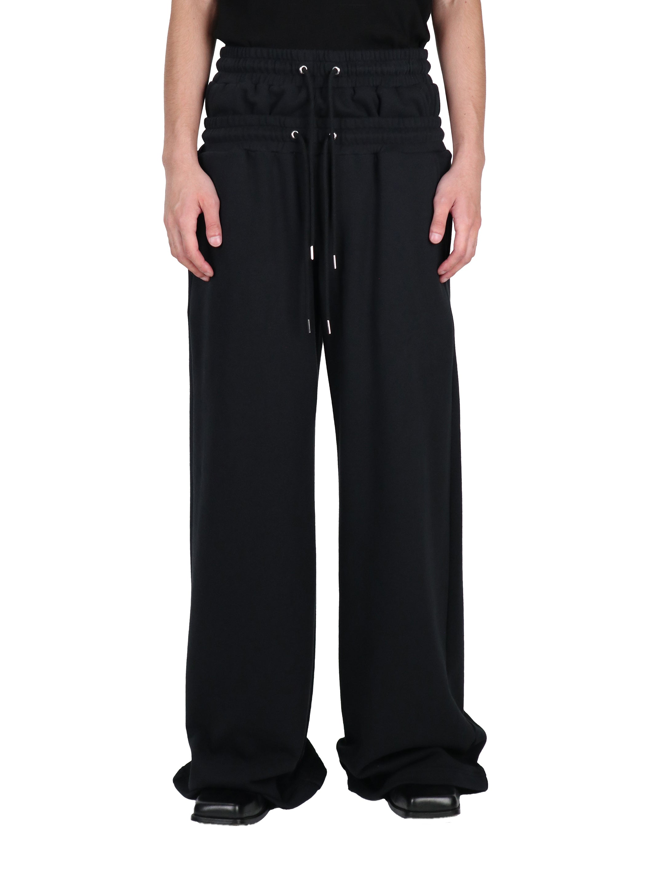 SWEAT STACKED PANTS