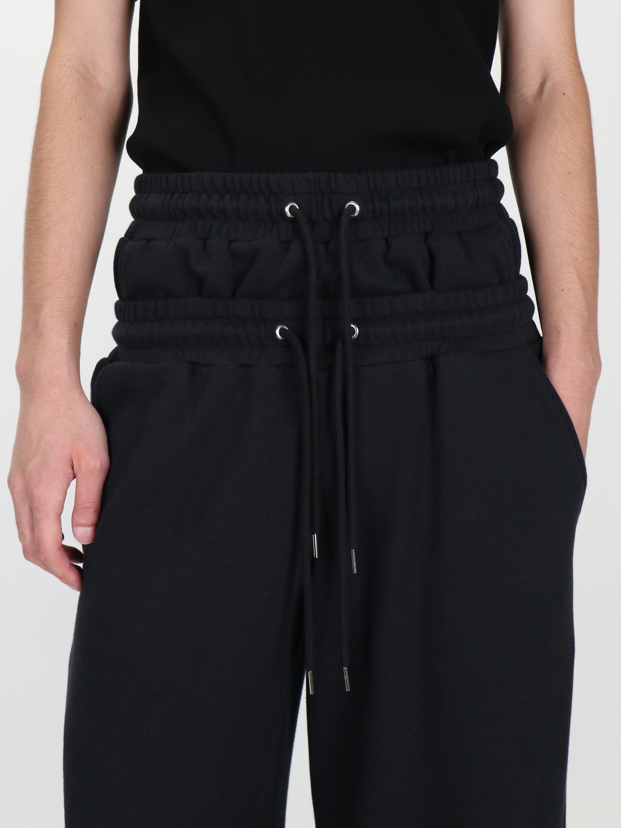 SWEAT STACKED PANTS