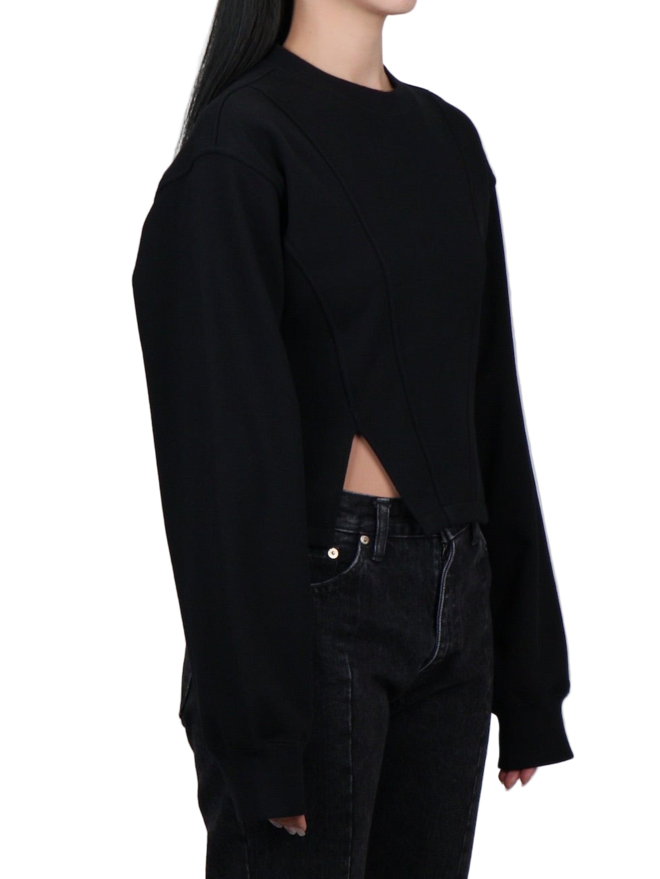 SWEAT CORSET PULLOVER