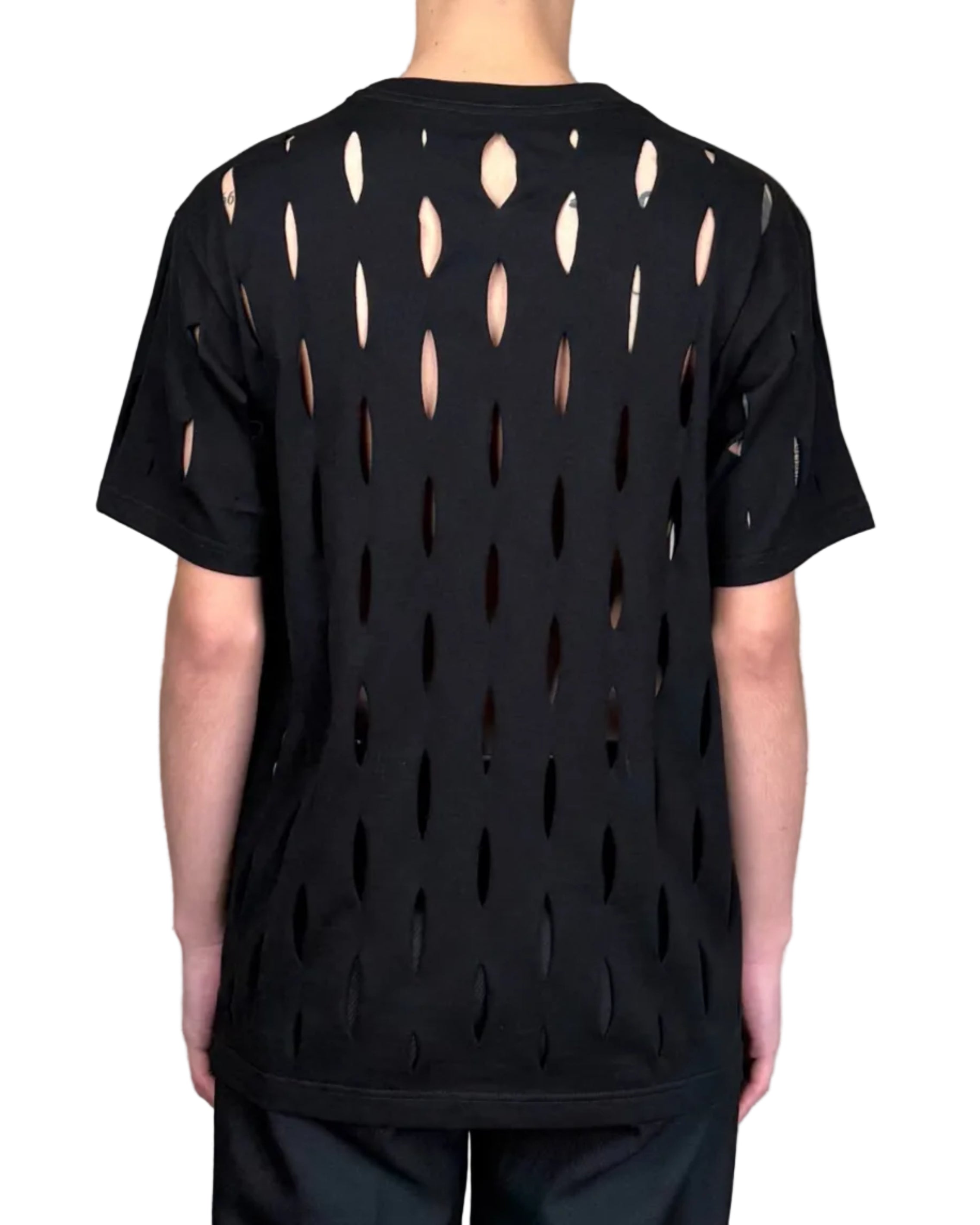 SLASHED JERSEY TEE