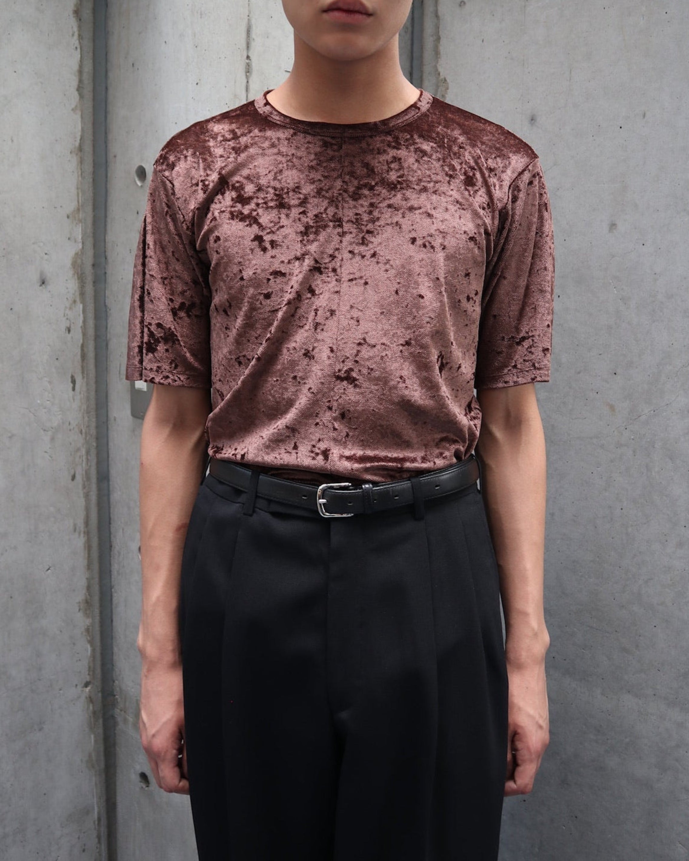 VELVET SWITCHED TEE