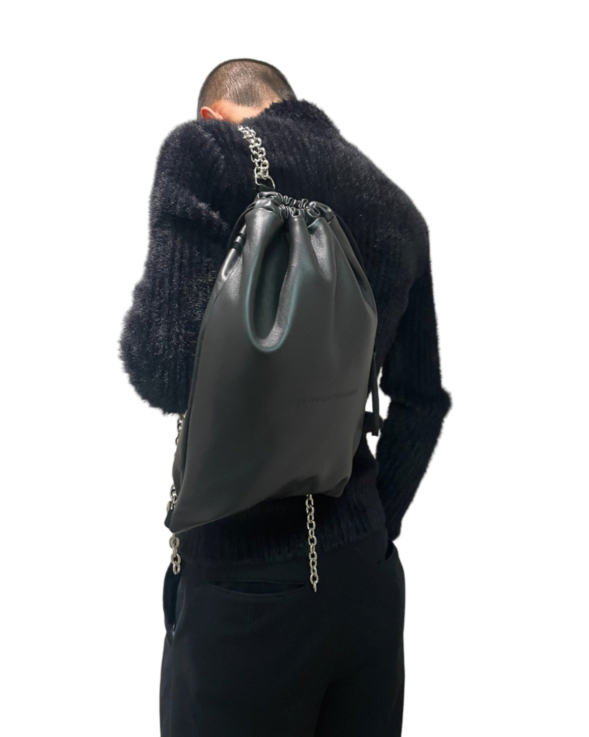 LEATHER NAPSAC