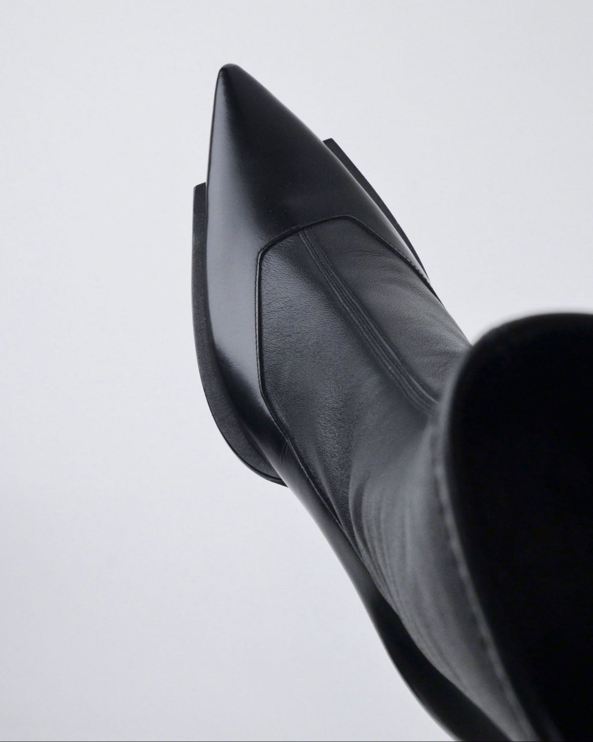 Womens Cut Off Sole Boots | Black