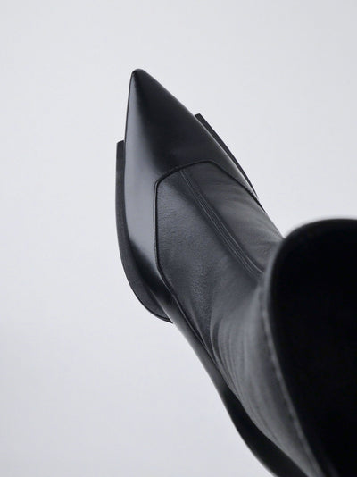Womens cut off sole boots | Black
