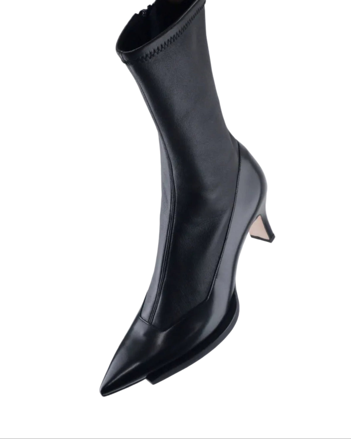 Womens Cut Off Sole Boots | Black