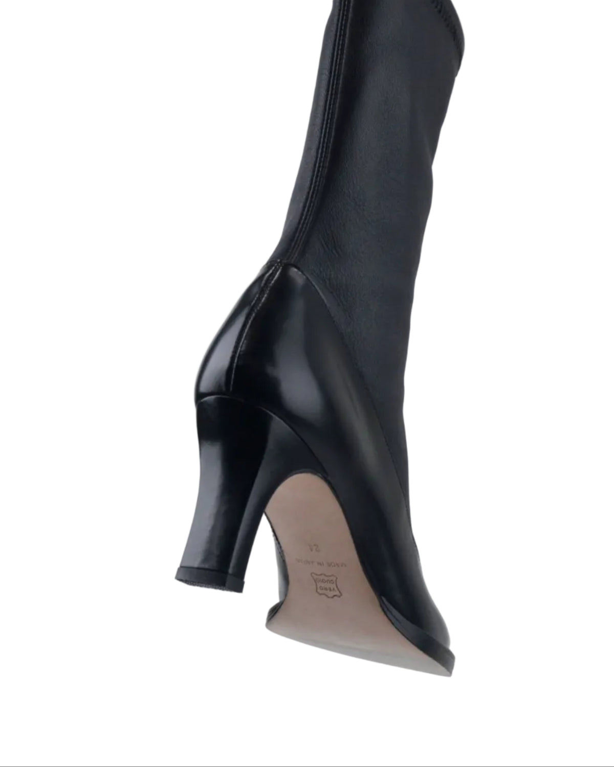 Womens Cut Off Sole Boots | Black