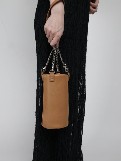 Leather sandbag bag