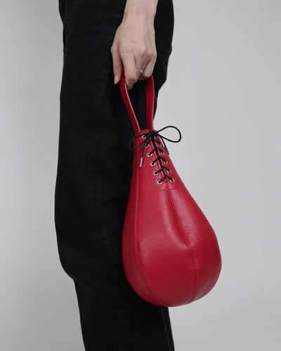 Leather speedball bag