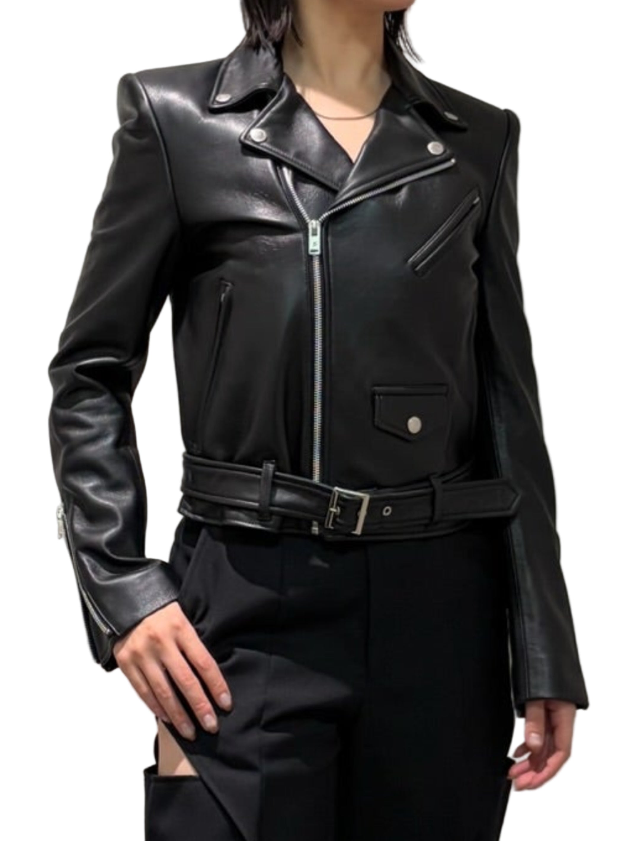 Womens Lambskin Rider's Jacket
