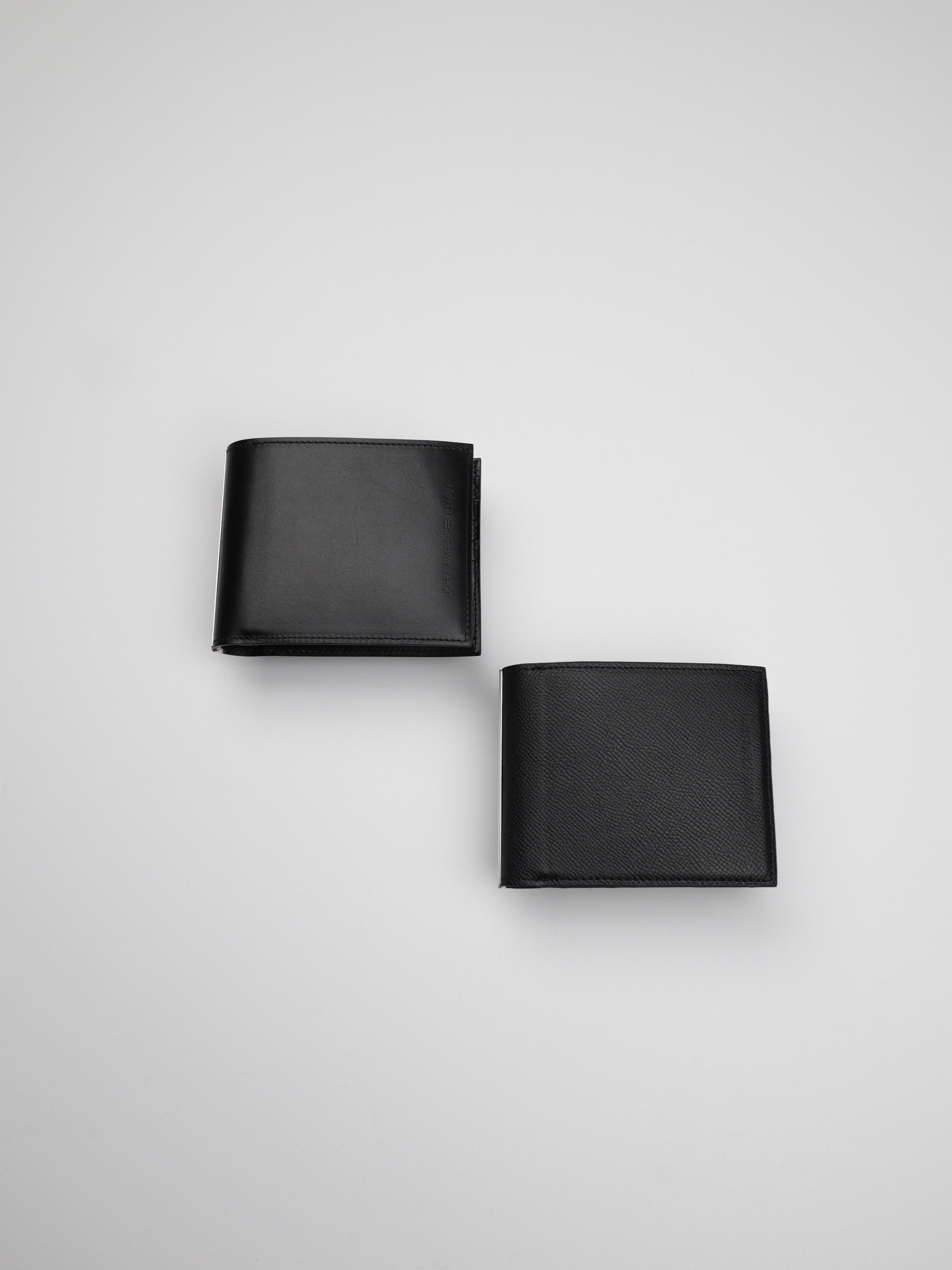 Leather bi-fold wallet