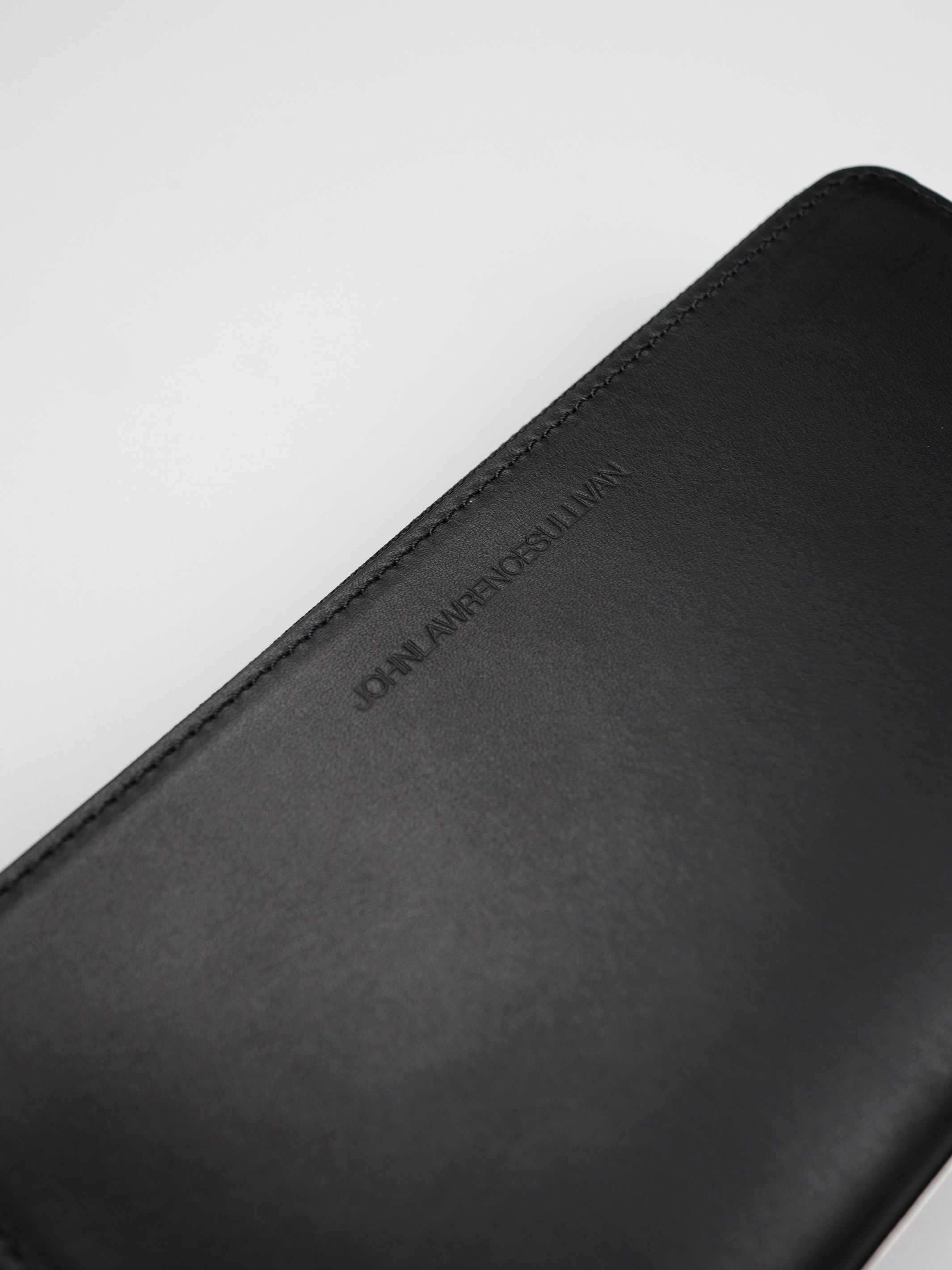 Leather long wallet