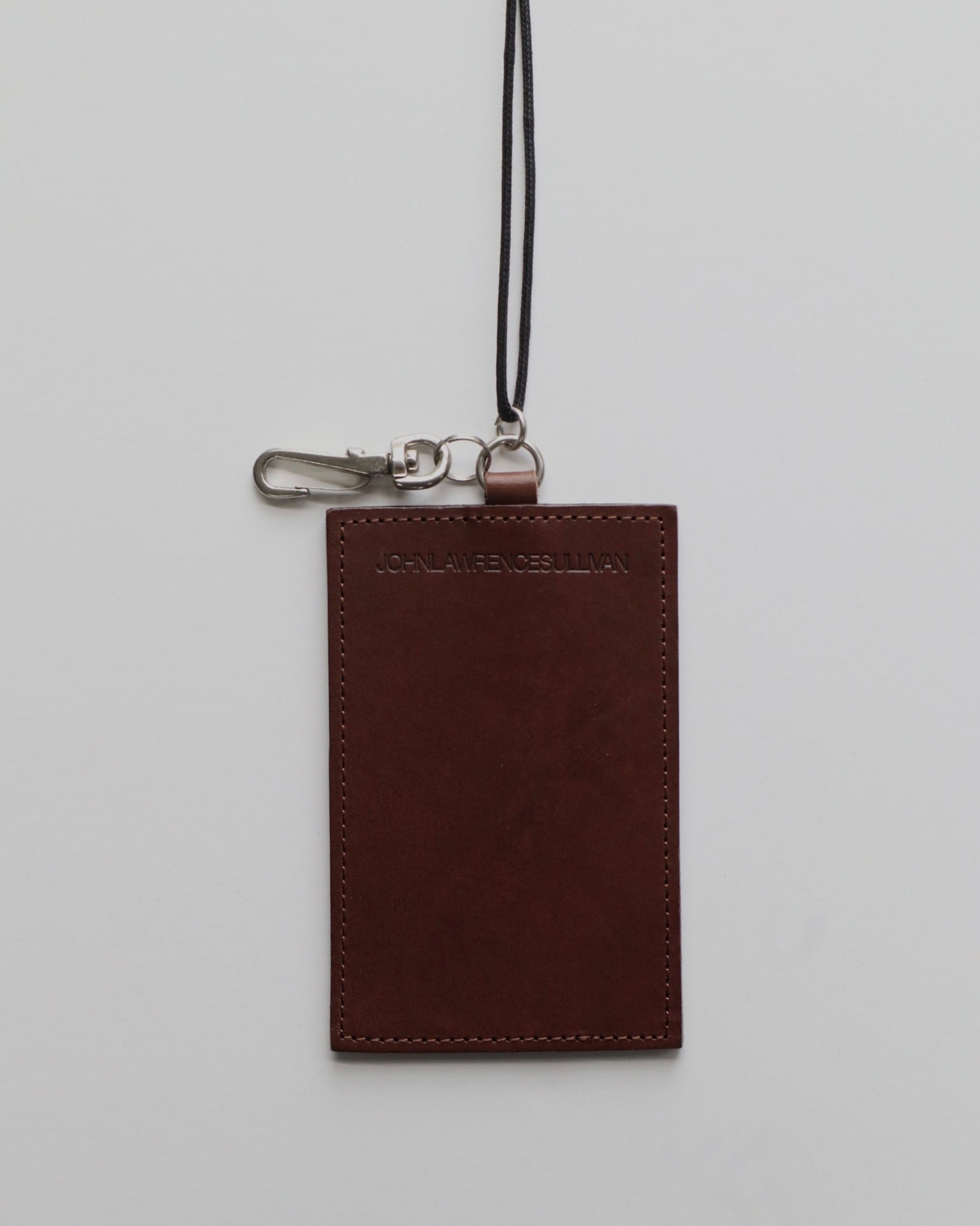 LEATHER SQUARE CARD CASE
