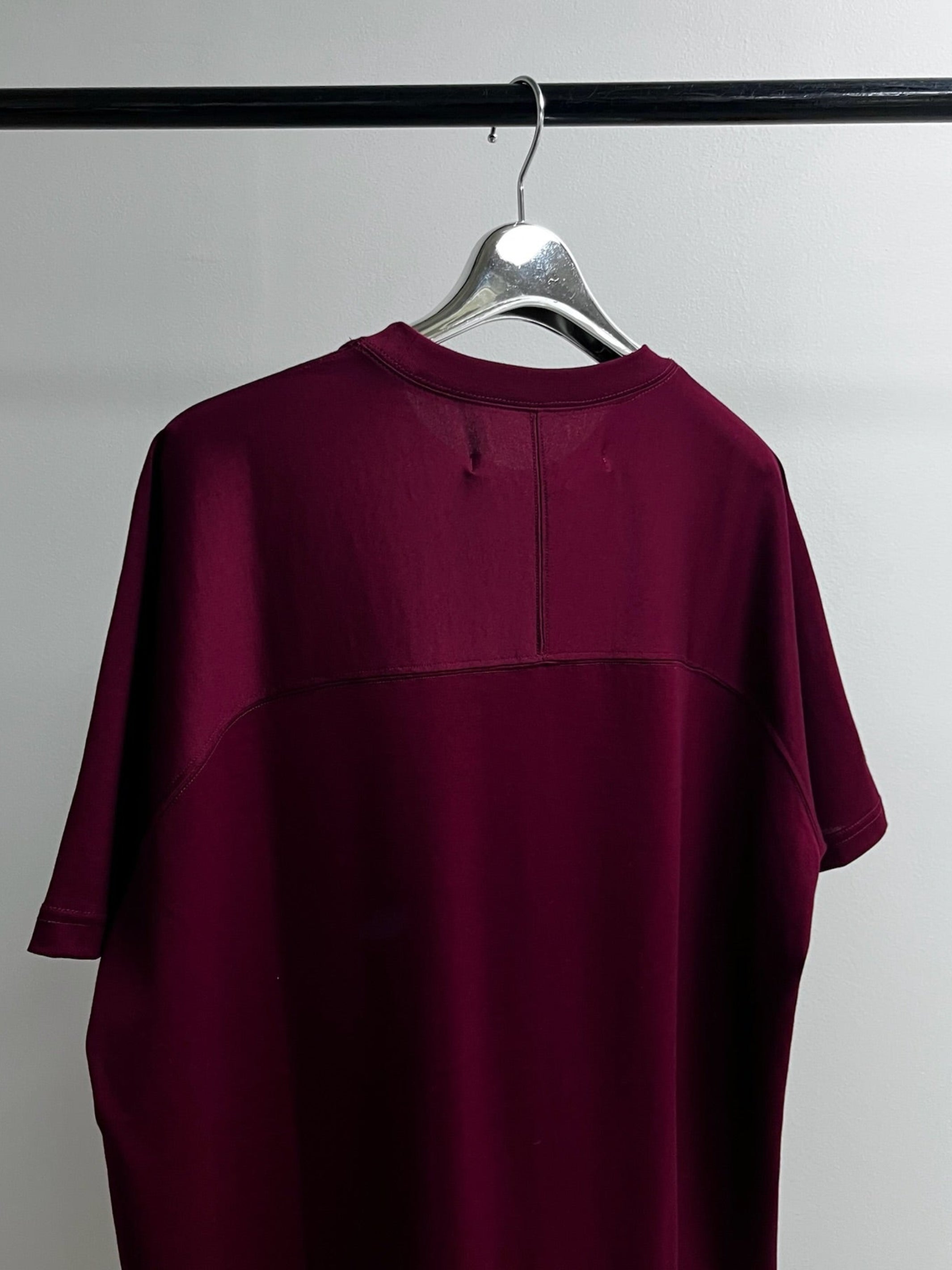 COTTON JERSEY SWITCHED T-SHIRT