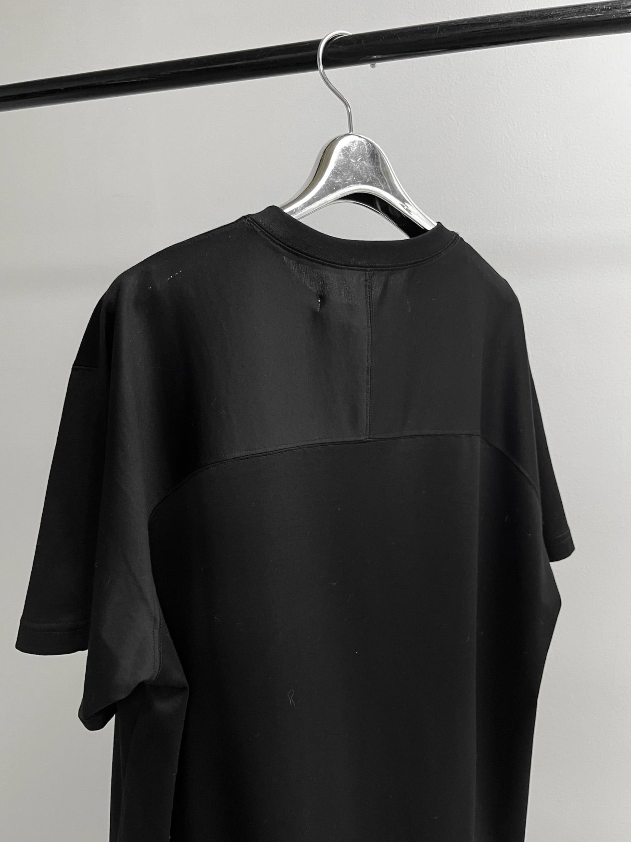 COTTON JERSEY SWITCHED T-SHIRT