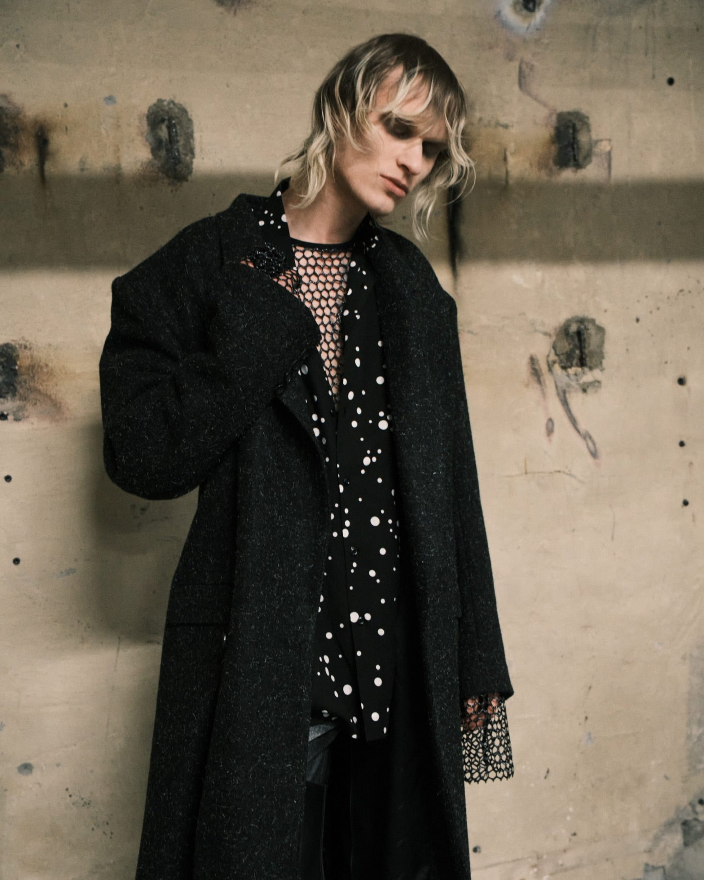 MESH PULLOVER