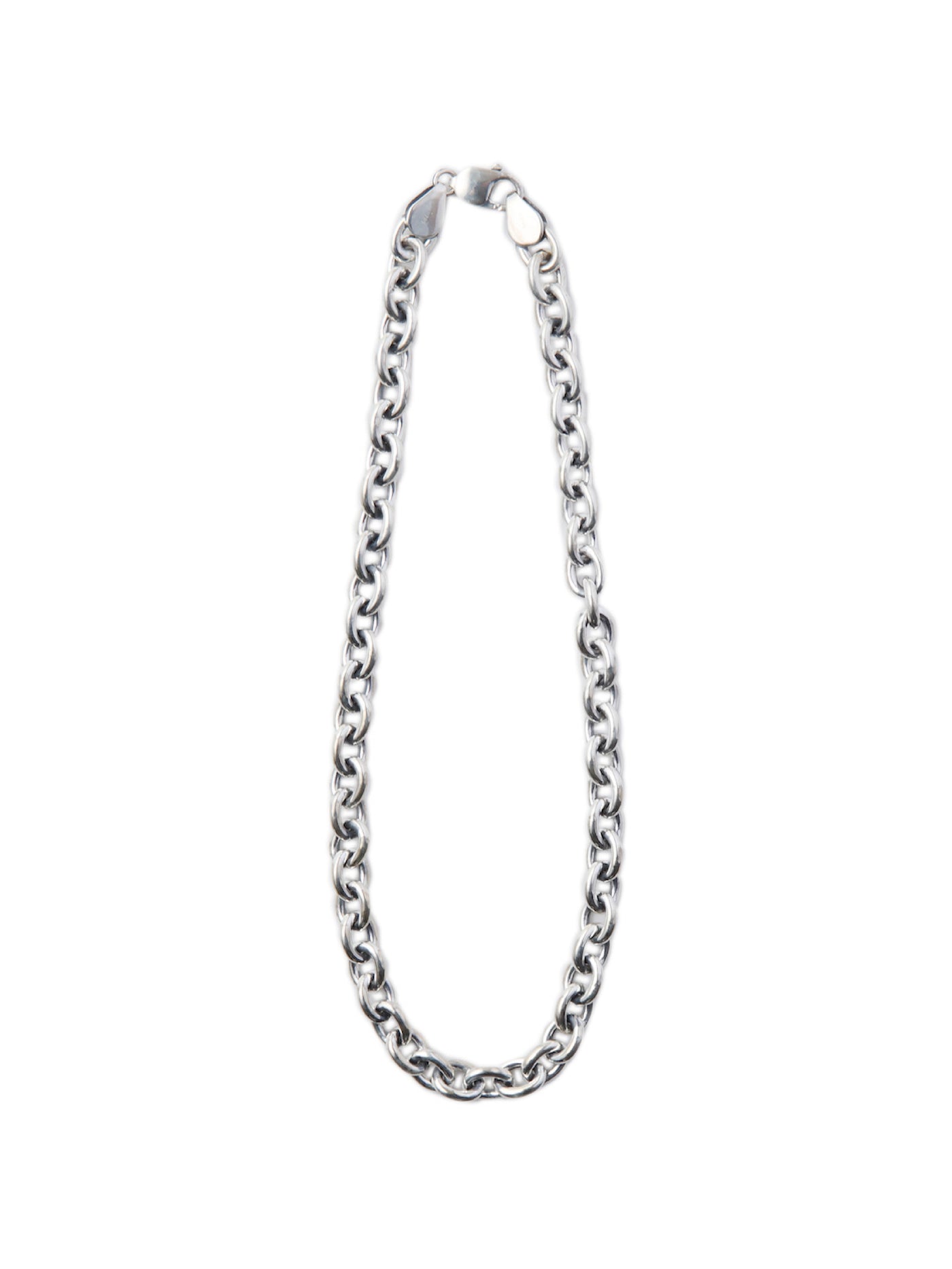 Silver Chain Short Necklace