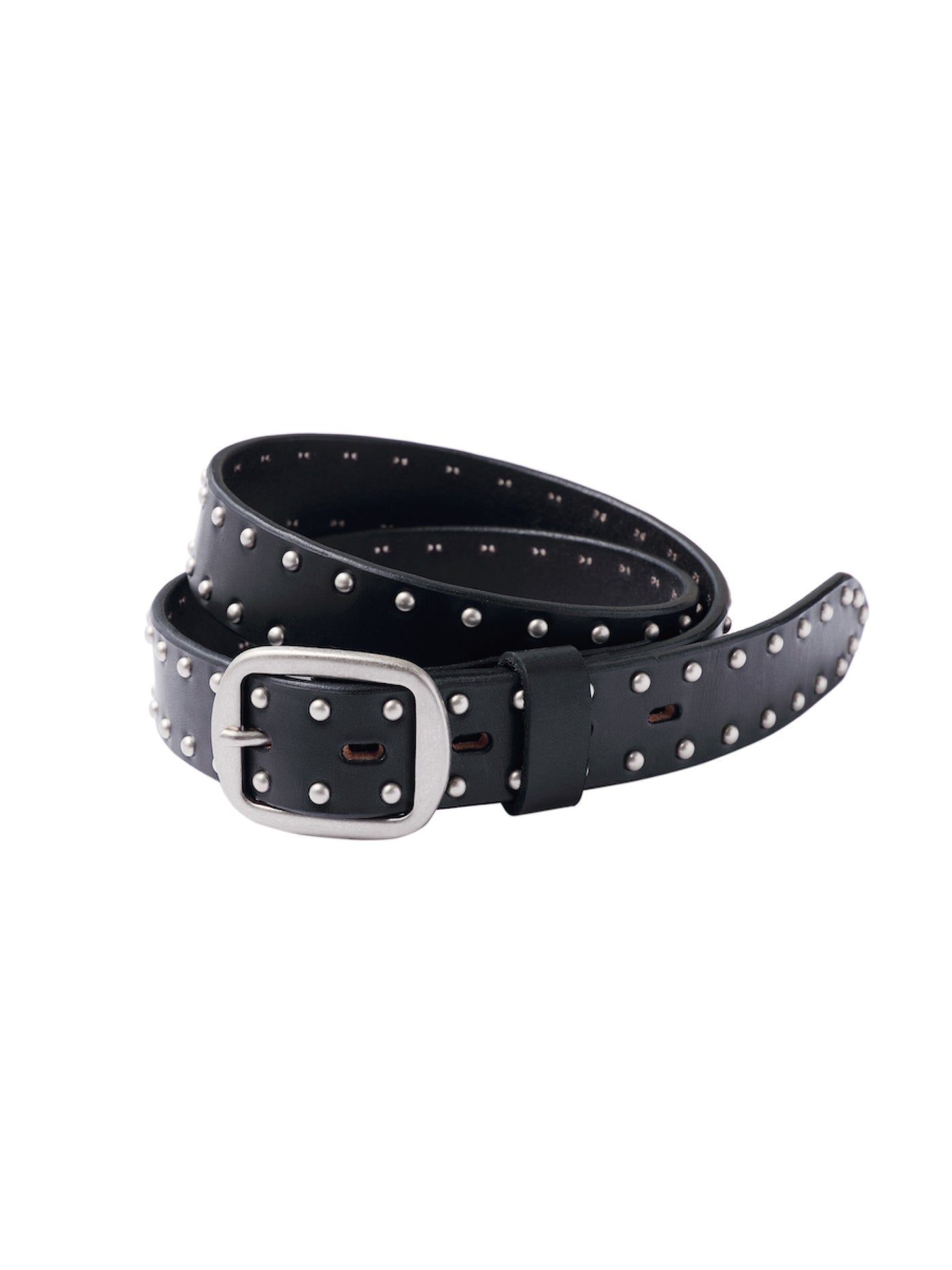 Leather Belt with Studs