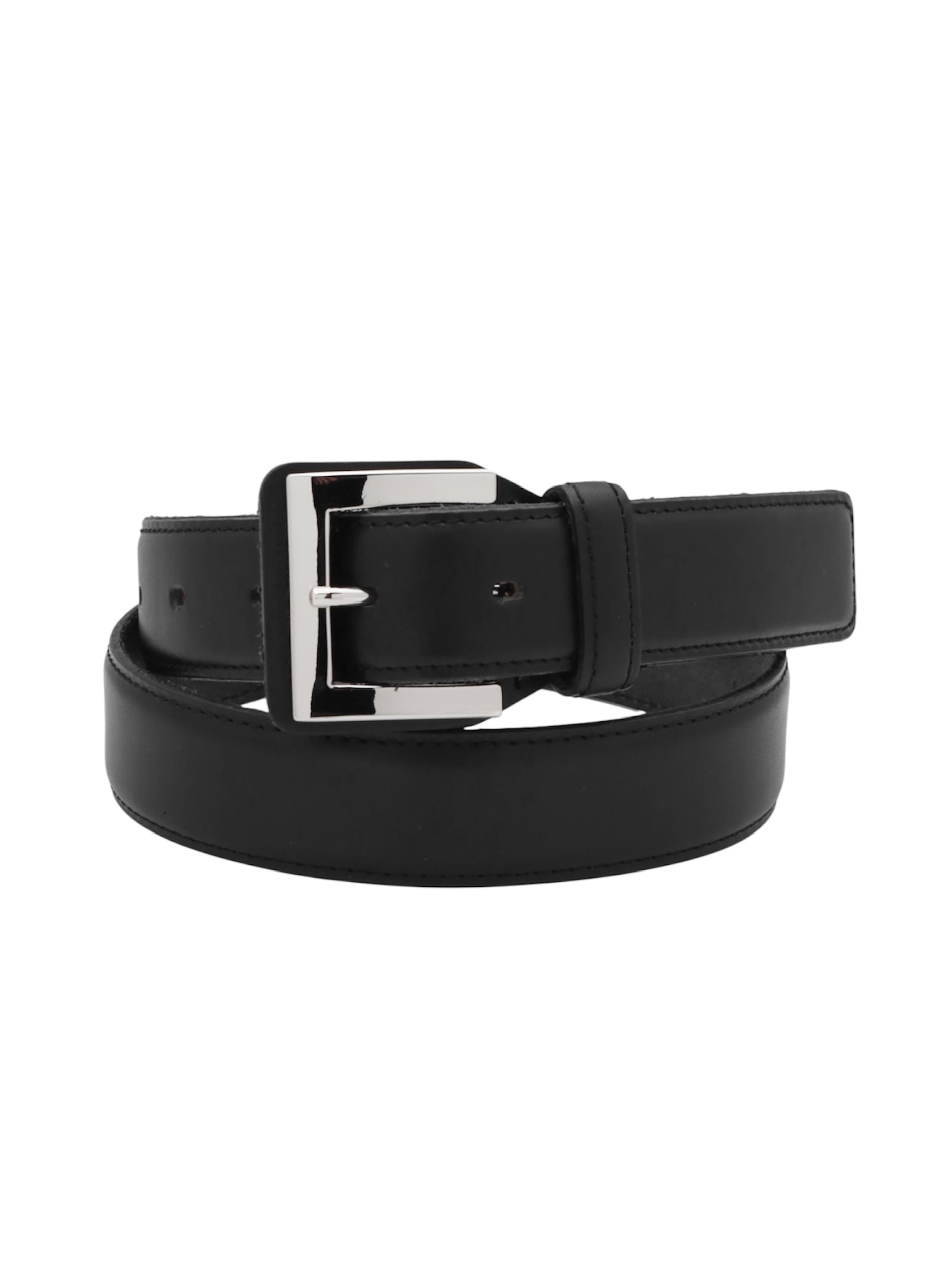 Leather baseball belt