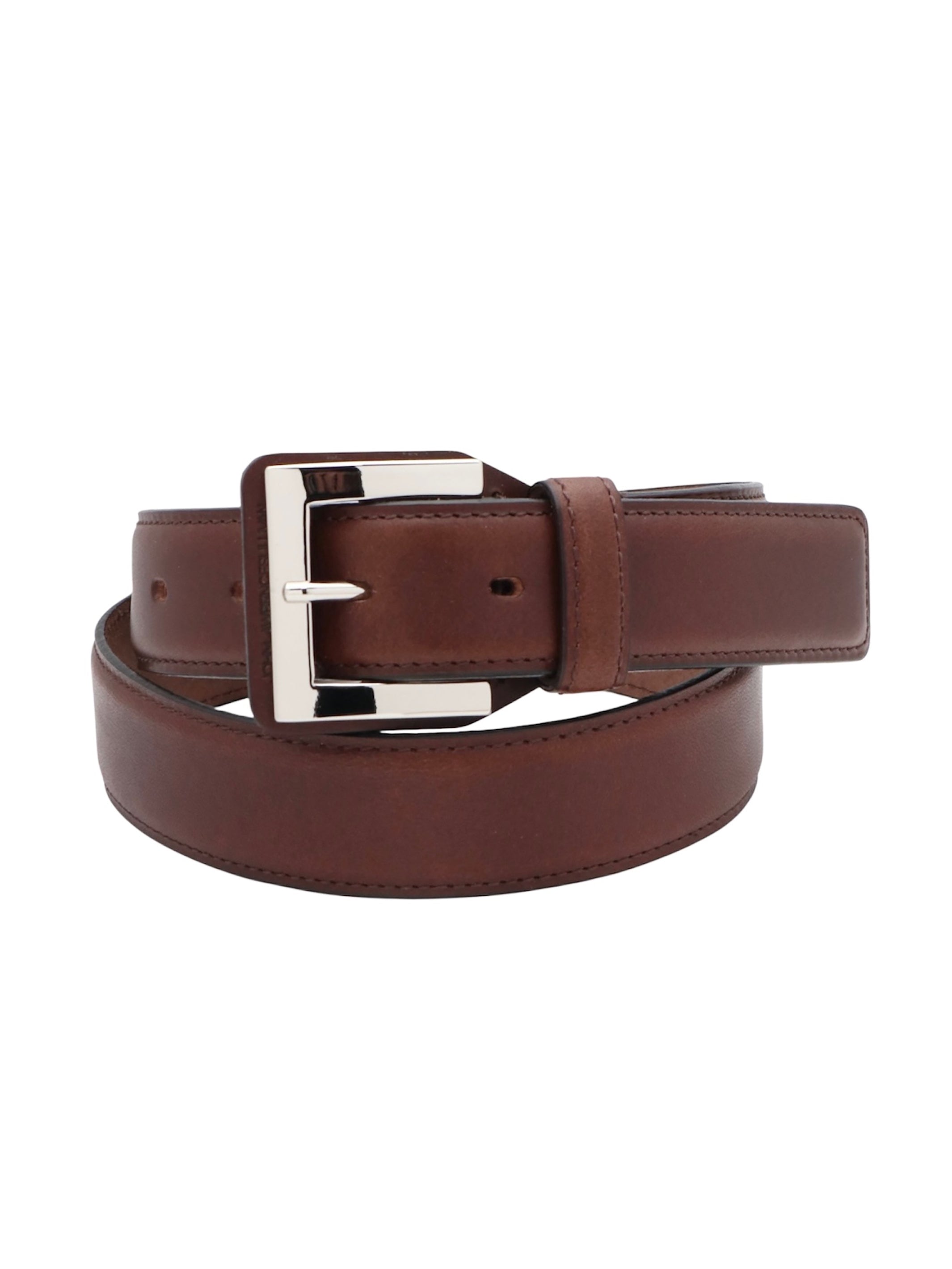 Leather baseball belt