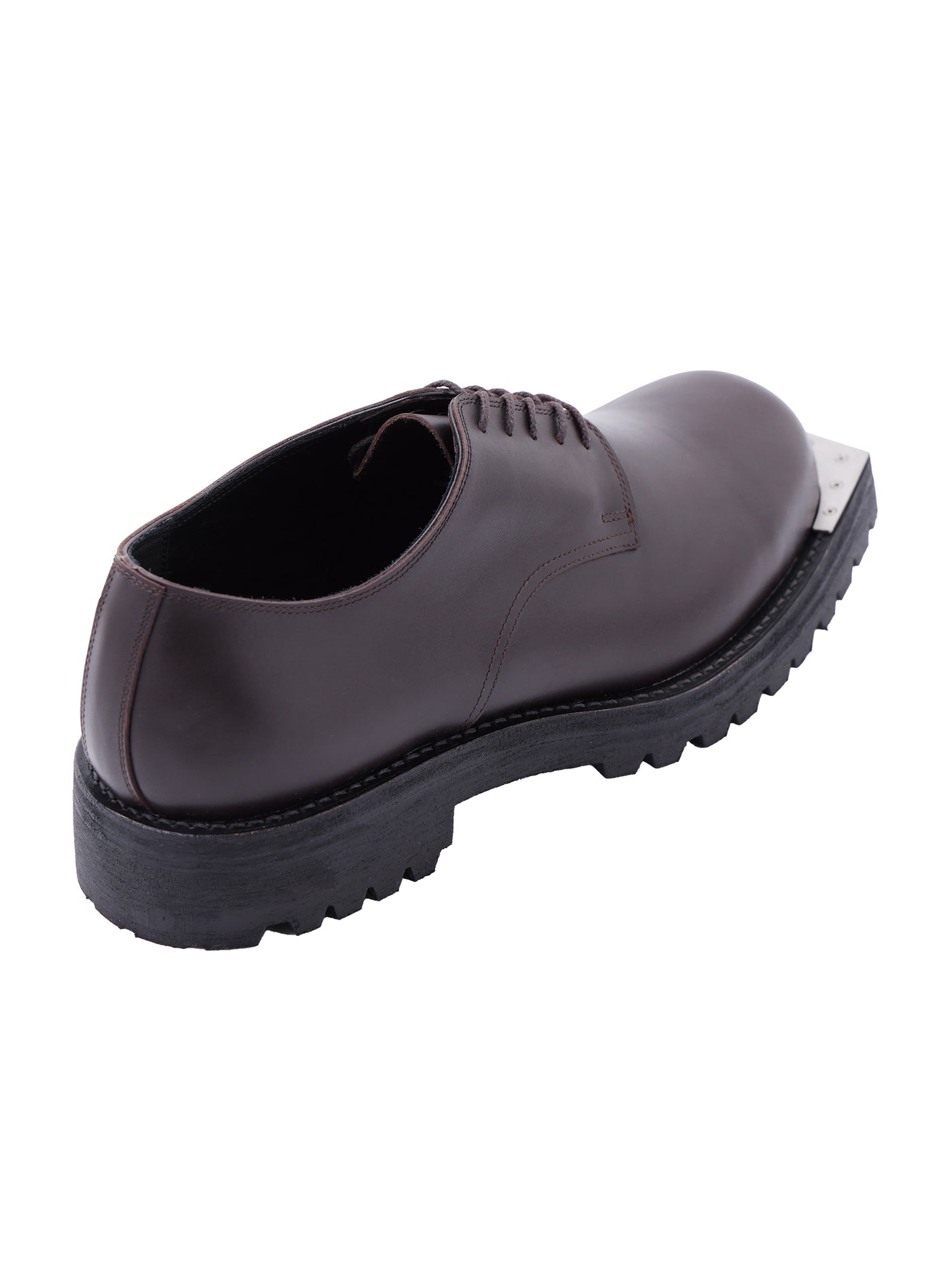 Metal toe postman shoes