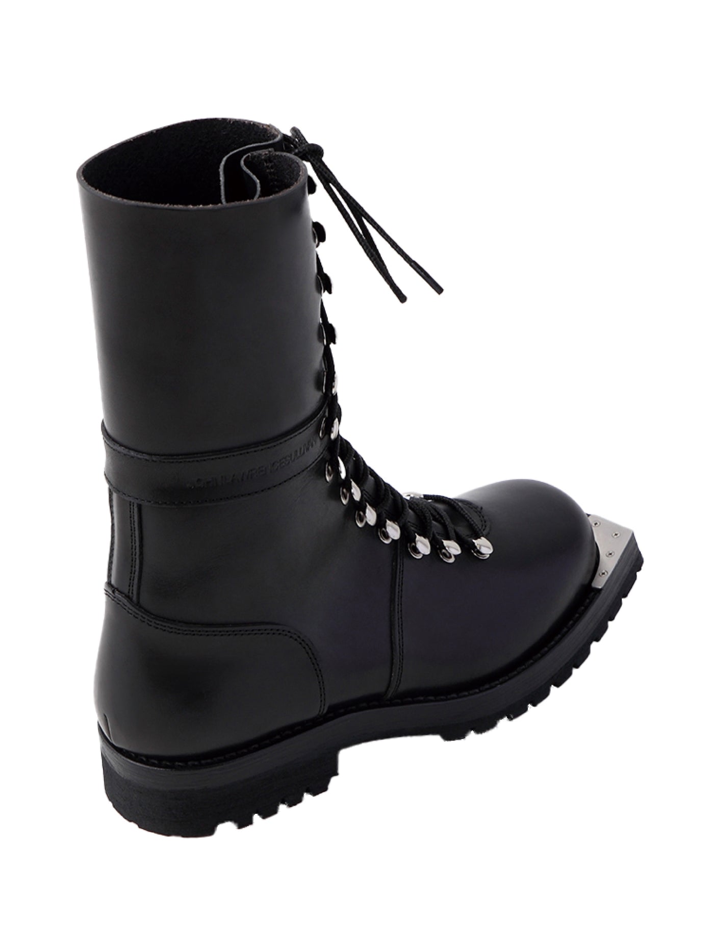 METAL TOE COMBAT BOOTS