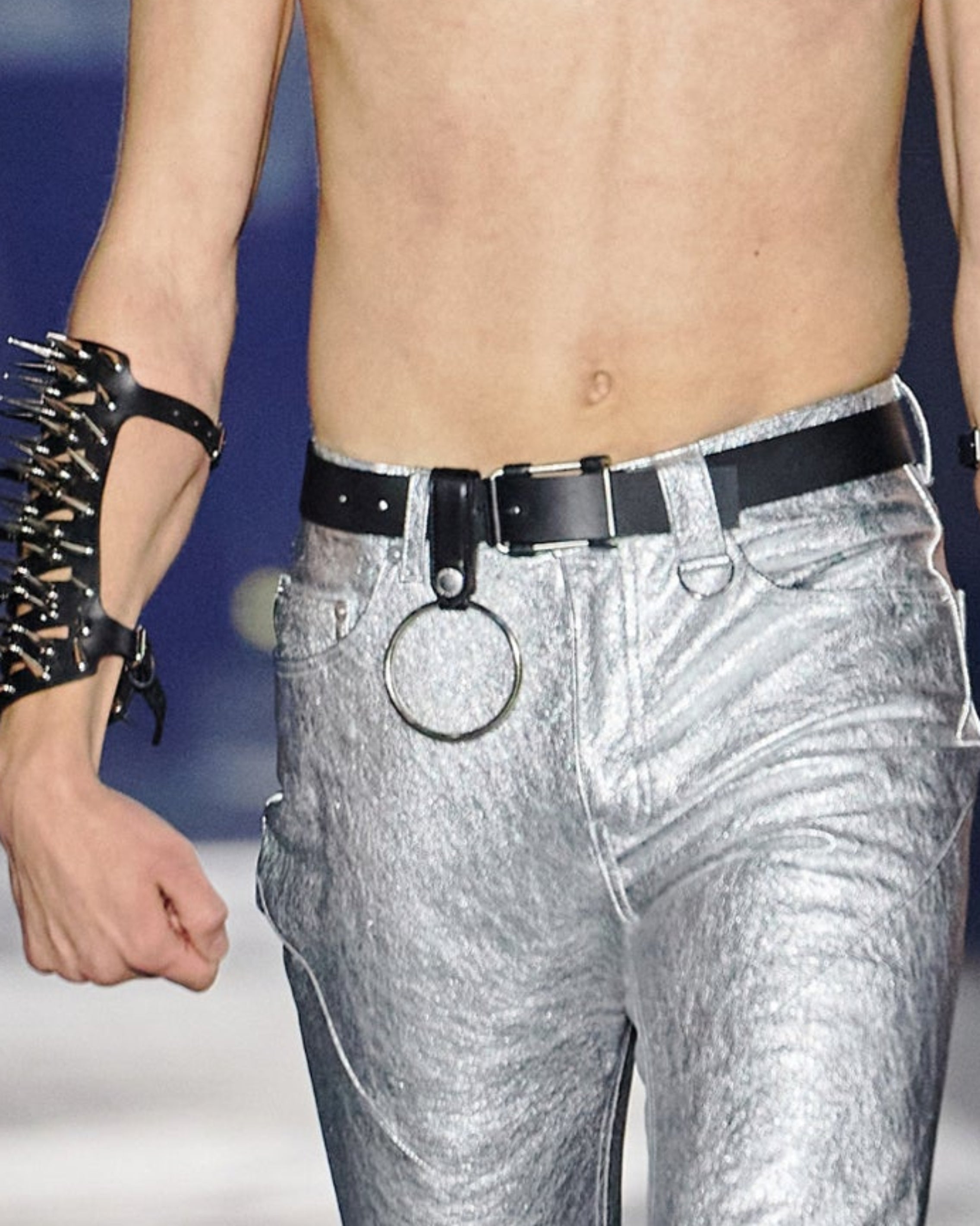 LEATHER KEY RING