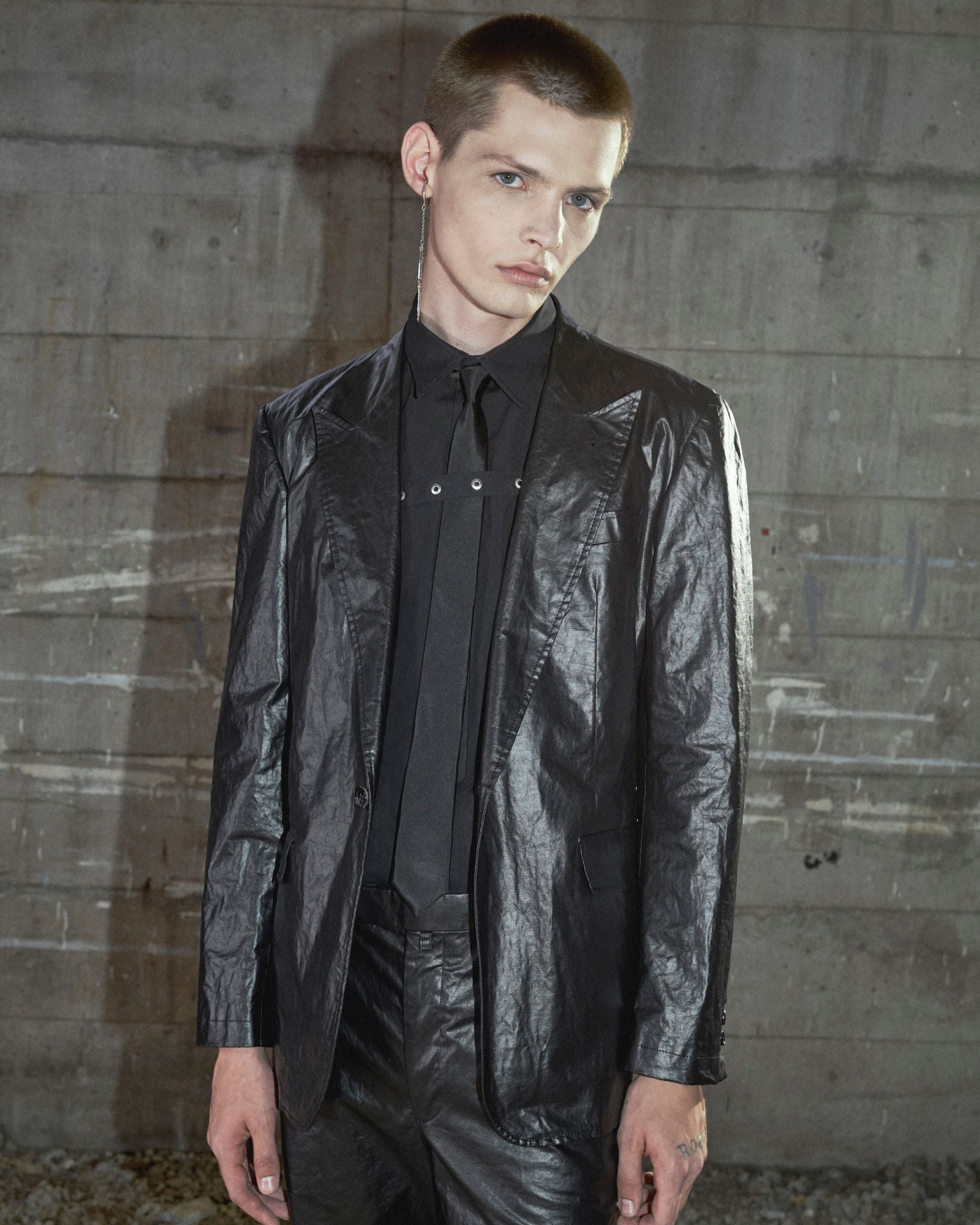 C/L COATING SINGLE BREASTED JACKET