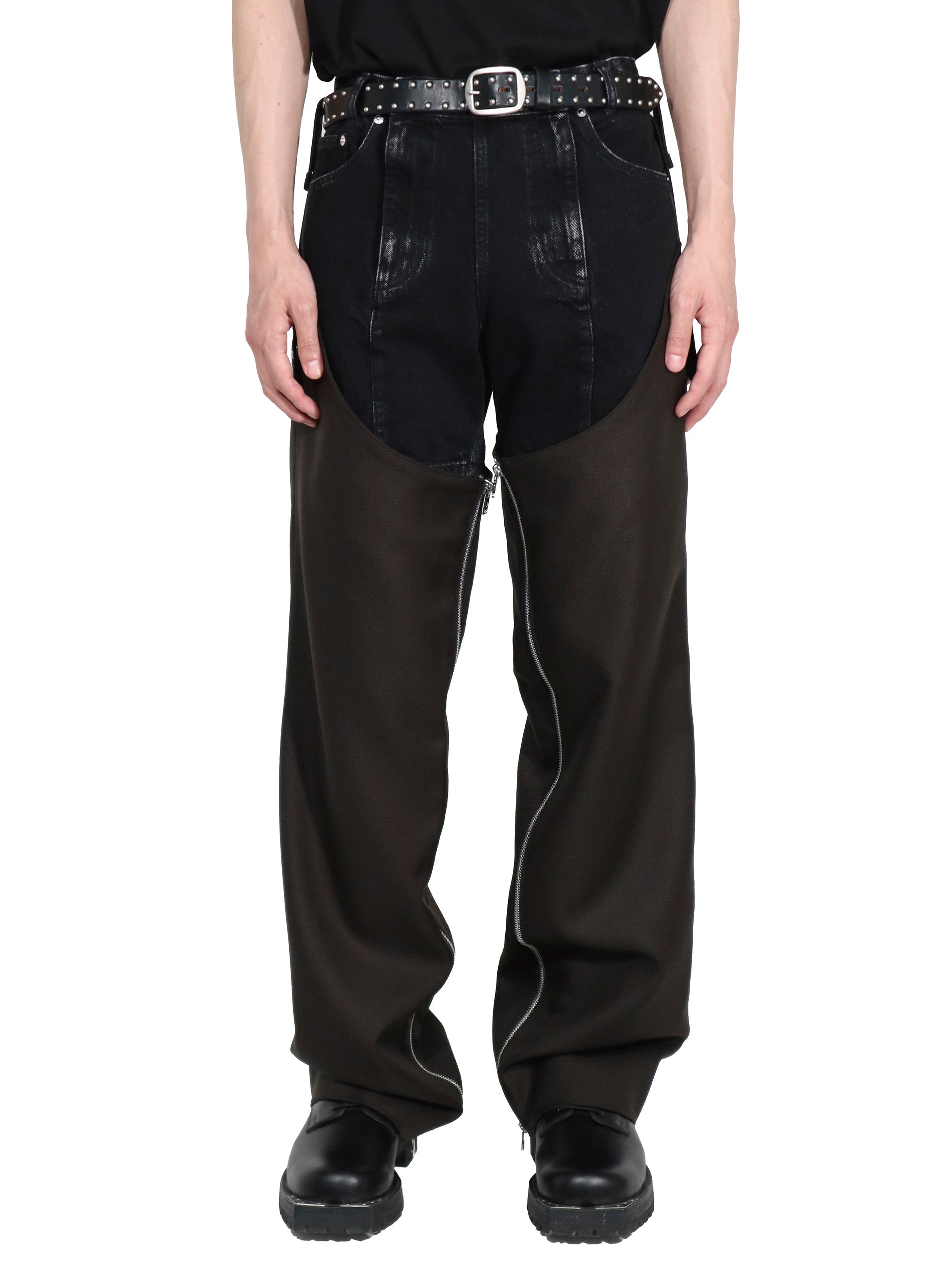 WOOL MOHAIR GABARDINE CHAPS
