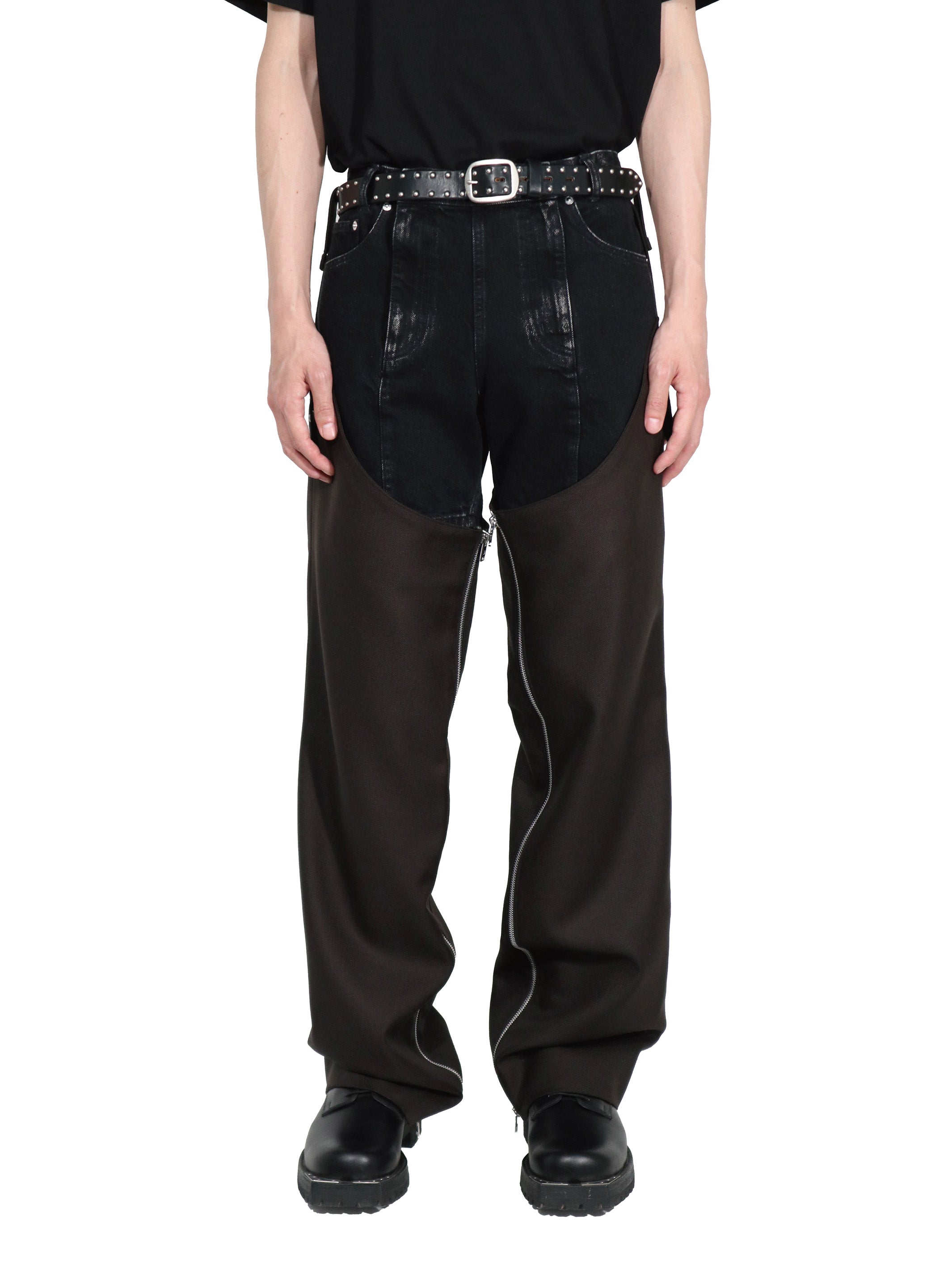 WOOL MOHAIR GABARDINE CHAPS