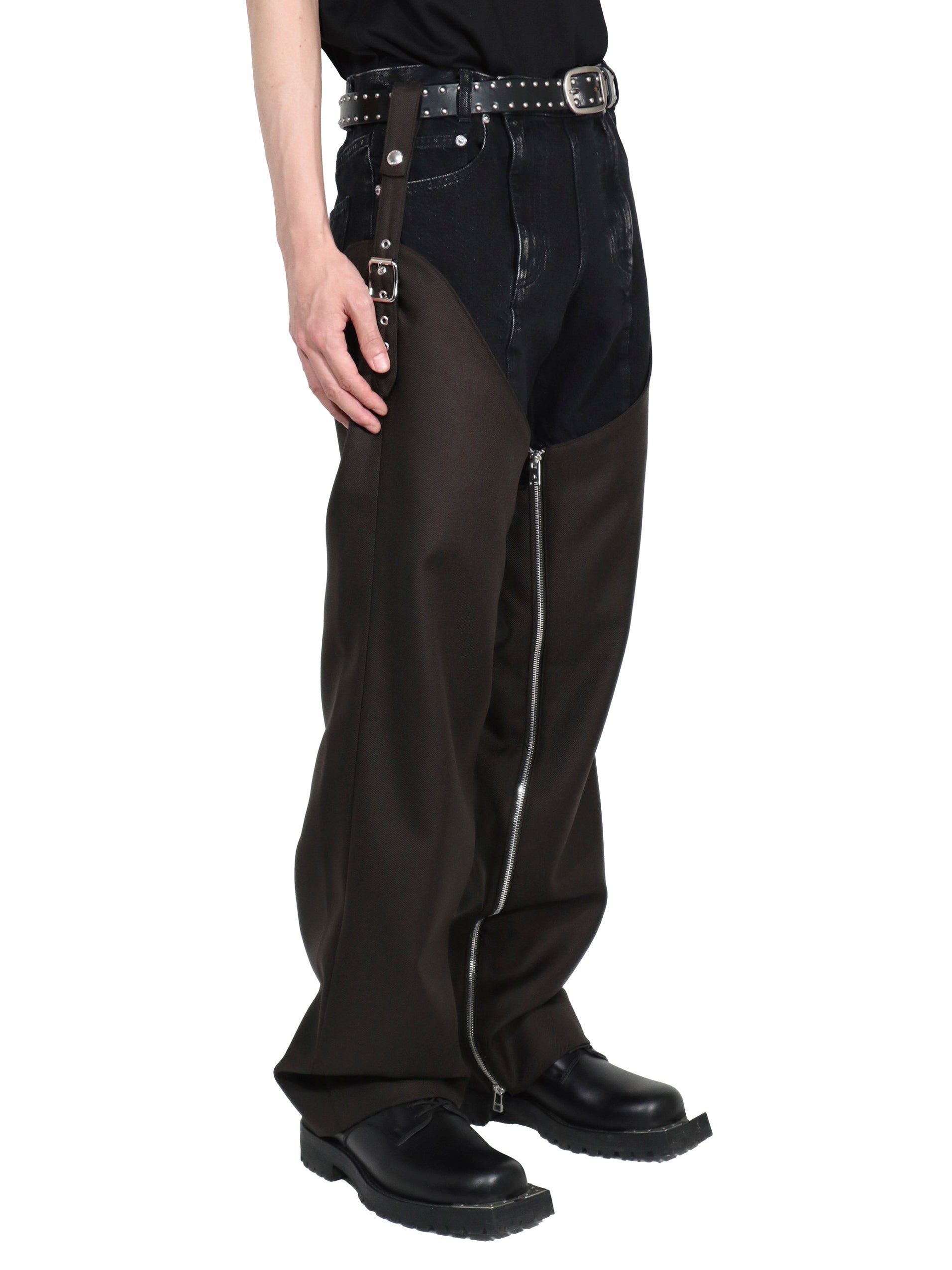 WOOL MOHAIR GABARDINE CHAPS