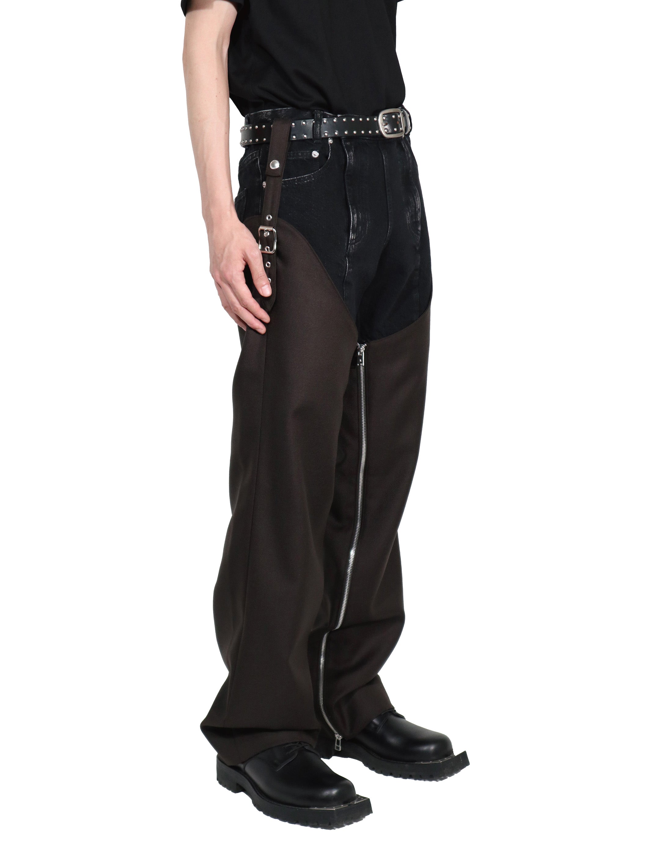 WOOL MOHAIR GABARDINE CHAPS