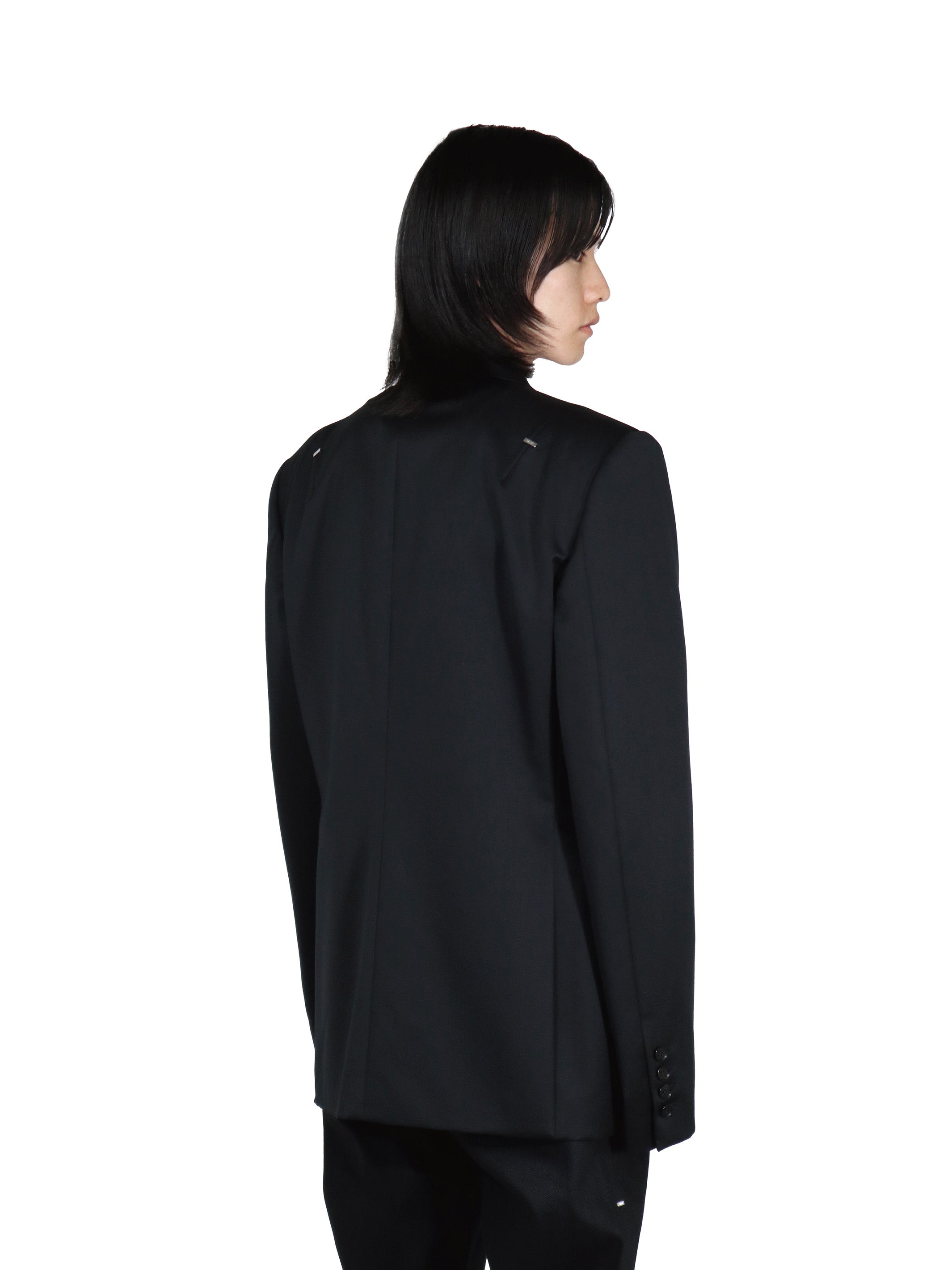 WOOL METAL LINE JACKET
