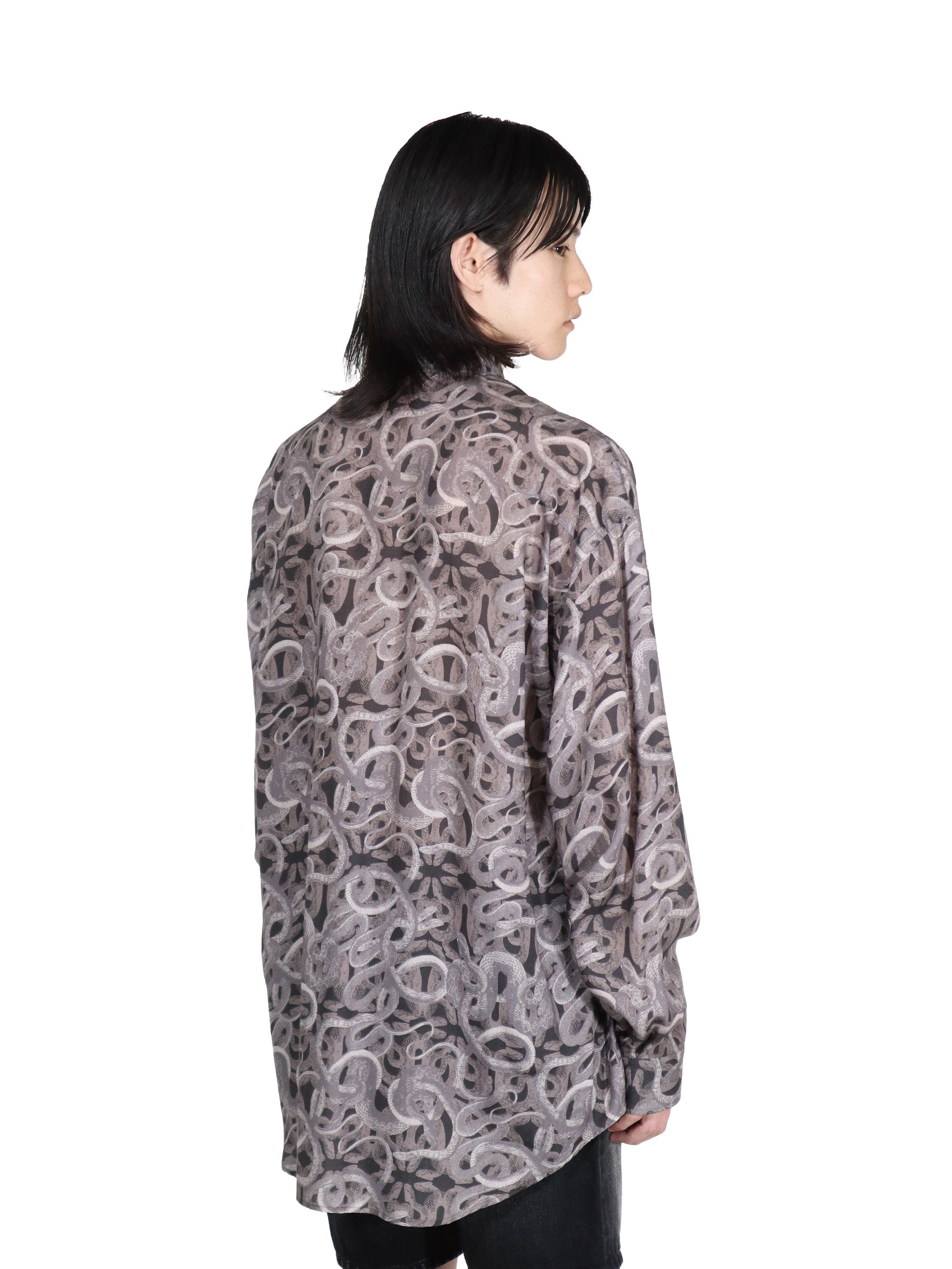 ALL OVER PRINT OVERSIZED SHIRT