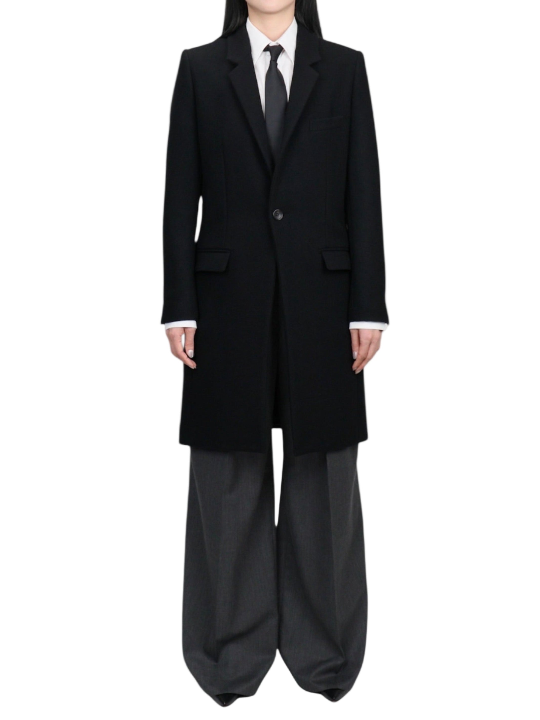 WOMENS Melton Chesterfield Coat