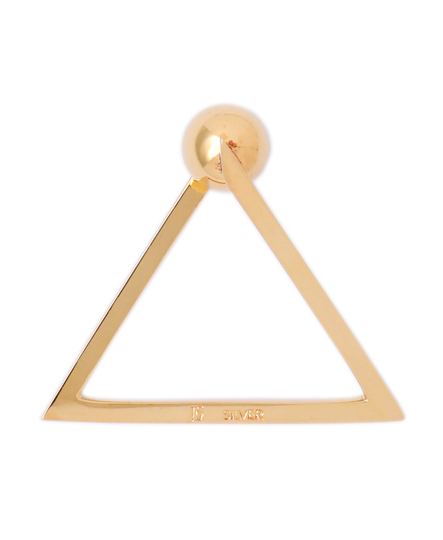 Triangle Ring | Silver
