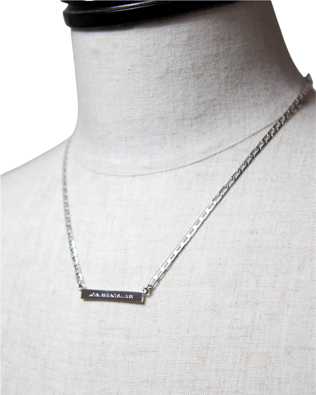 Plate top necklace – JOHN LAWRENCE SULLIVAN