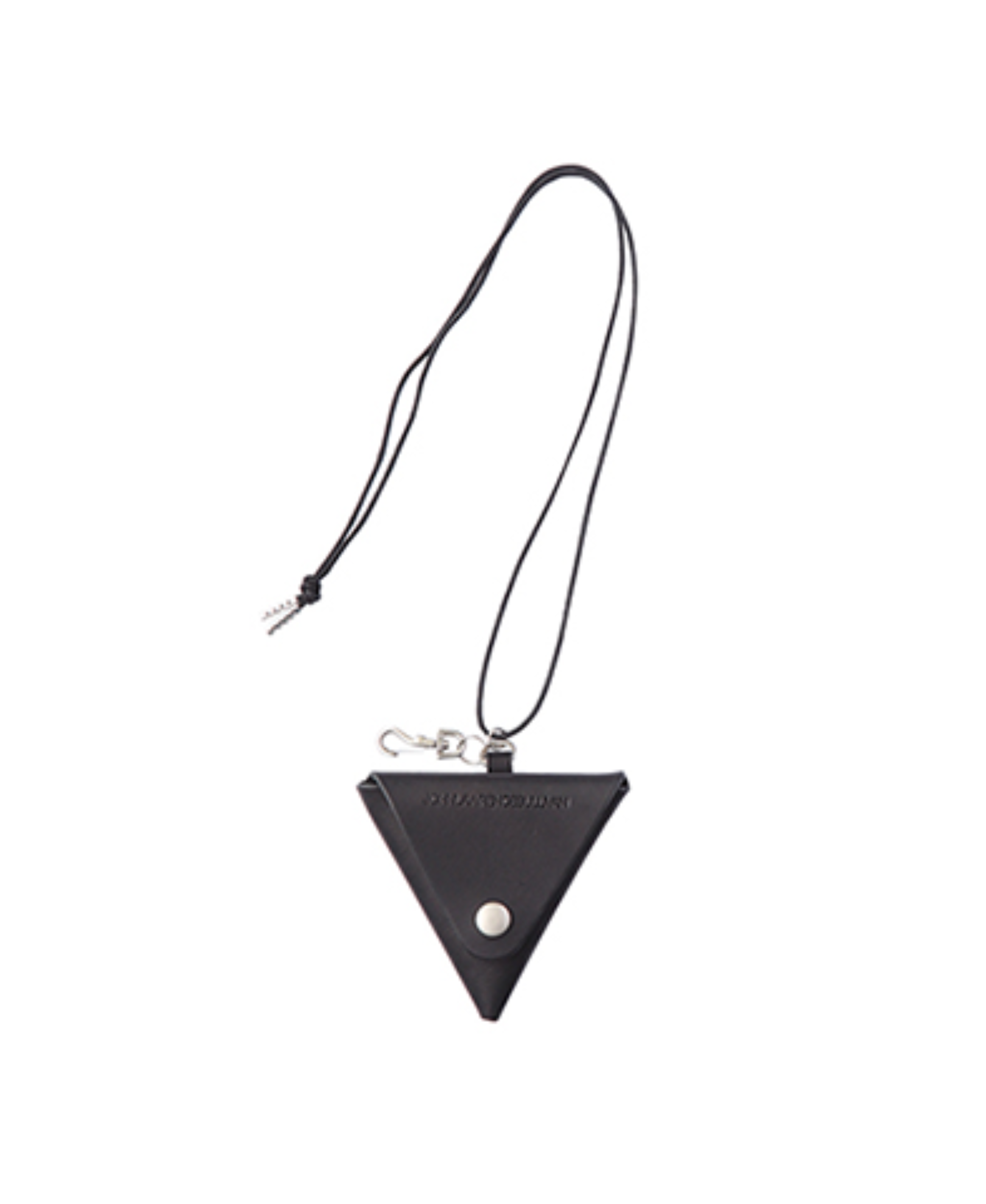 LEATHER TRIANGLE COIN CASE