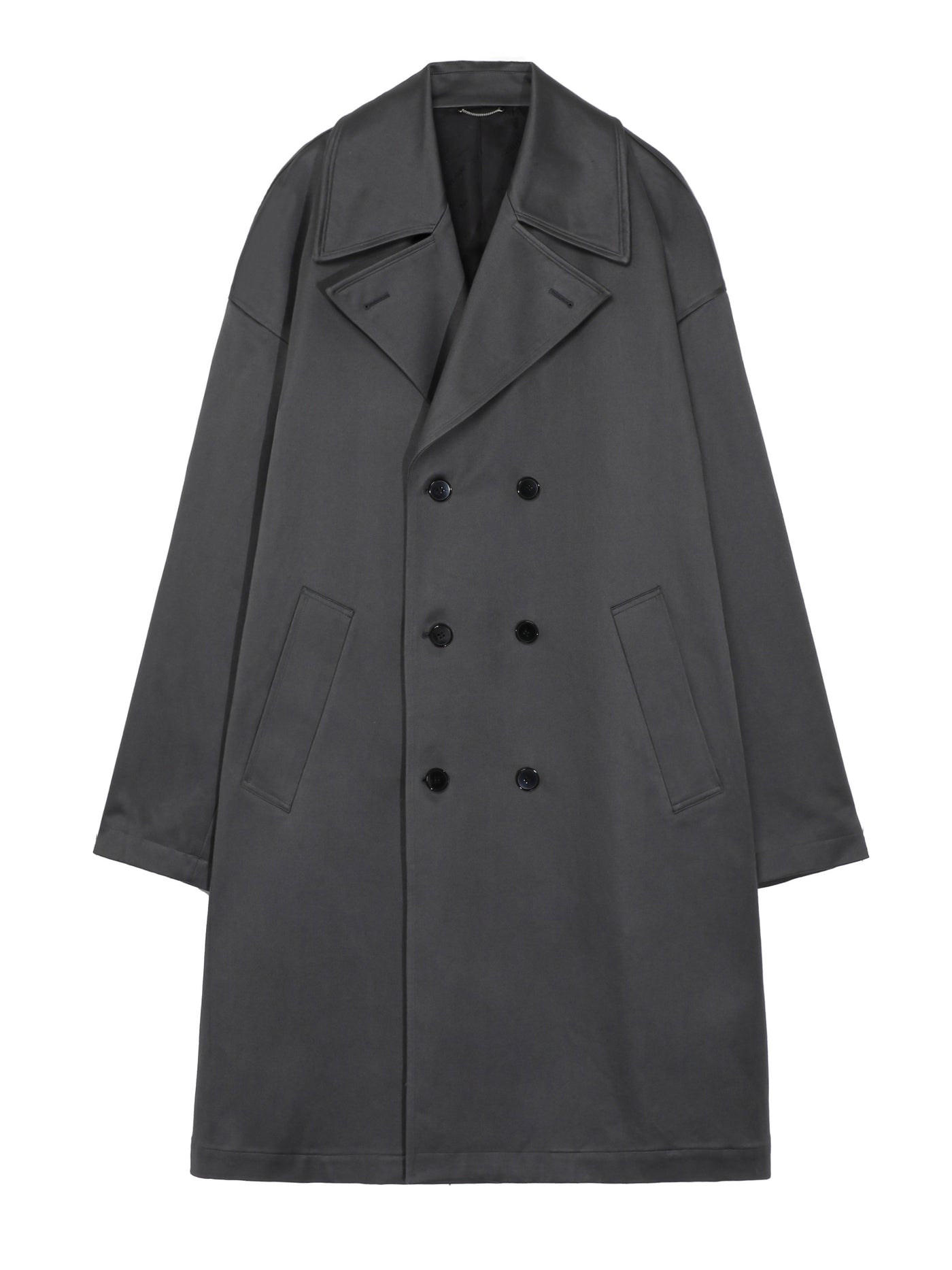 Cotton Satin OversideD TRENCH COAT