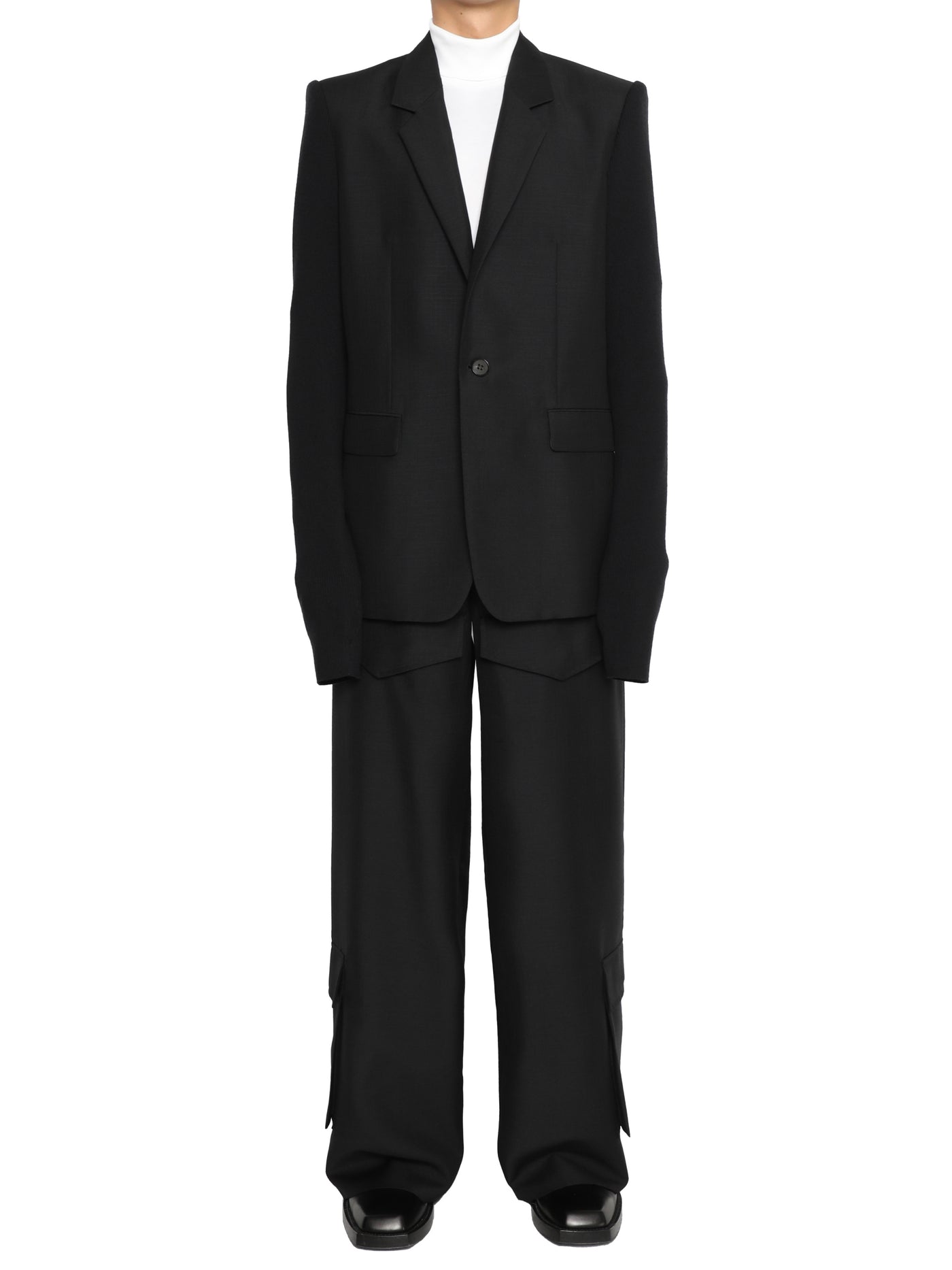 Ripstop wide cargo pants