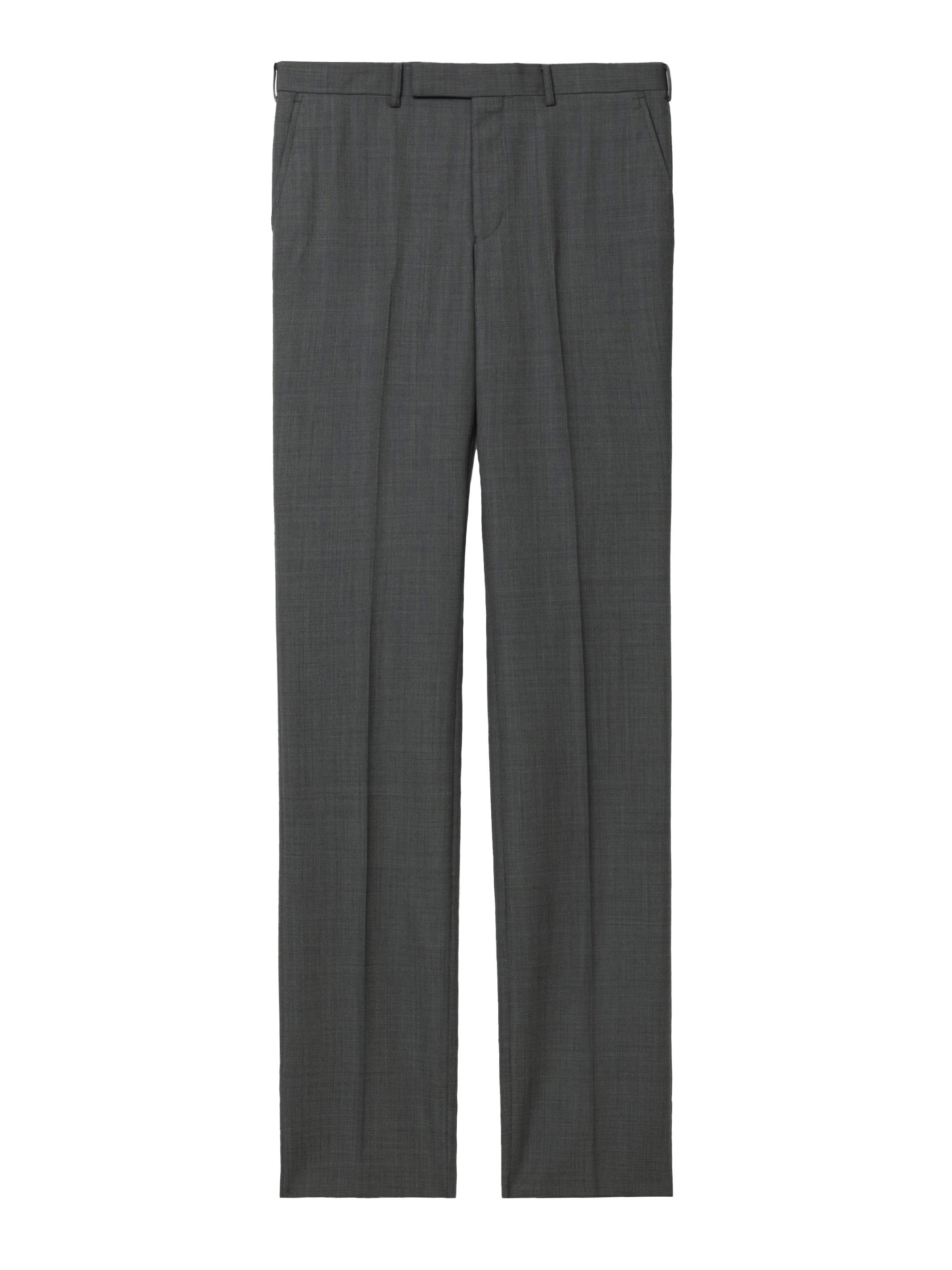 Pin-Dot Strait Trousers